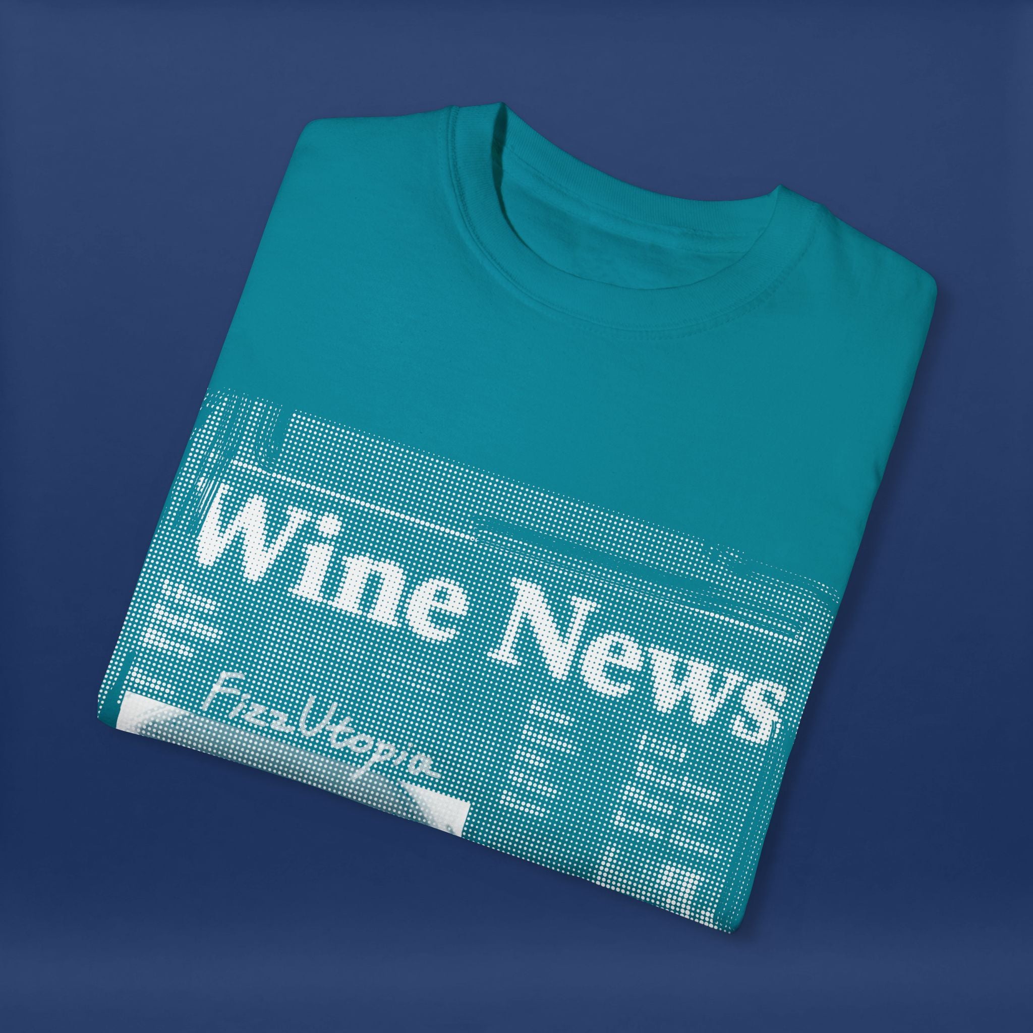 wine news - Summer Short Sleeve Graphic Tee for Men & Women（white）