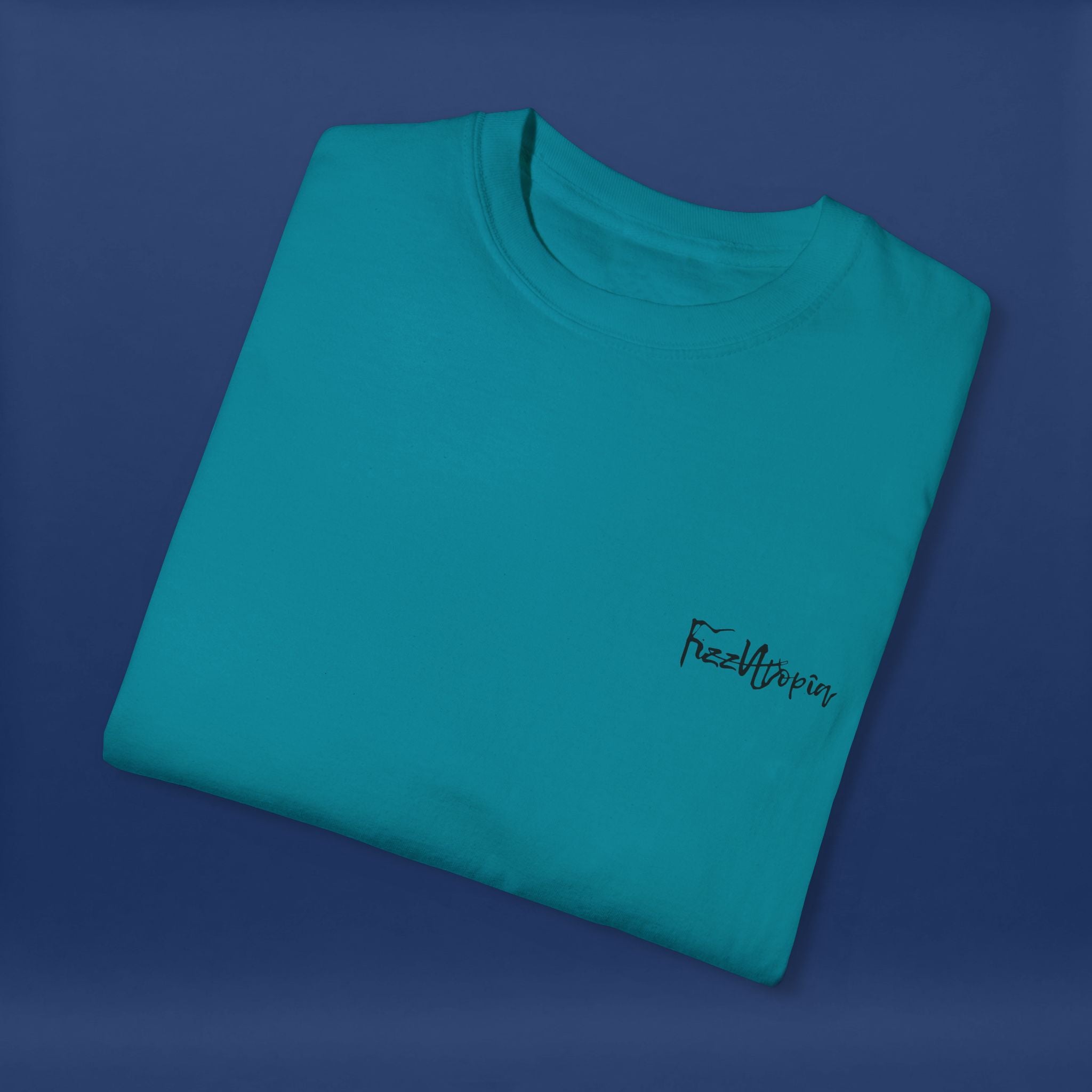 Digital Distortion Typography- Summer Short Sleeve Graphic Tee for Men & Women
