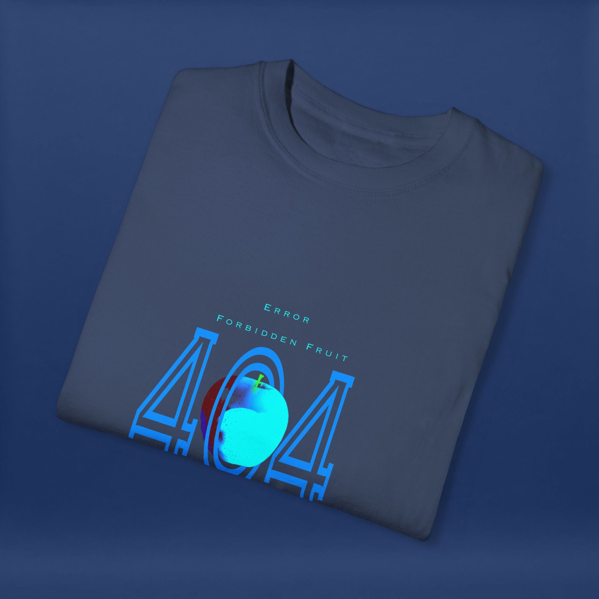 404apple T-Shirt - Summer Short Sleeve Graphic Tee for Men & Women