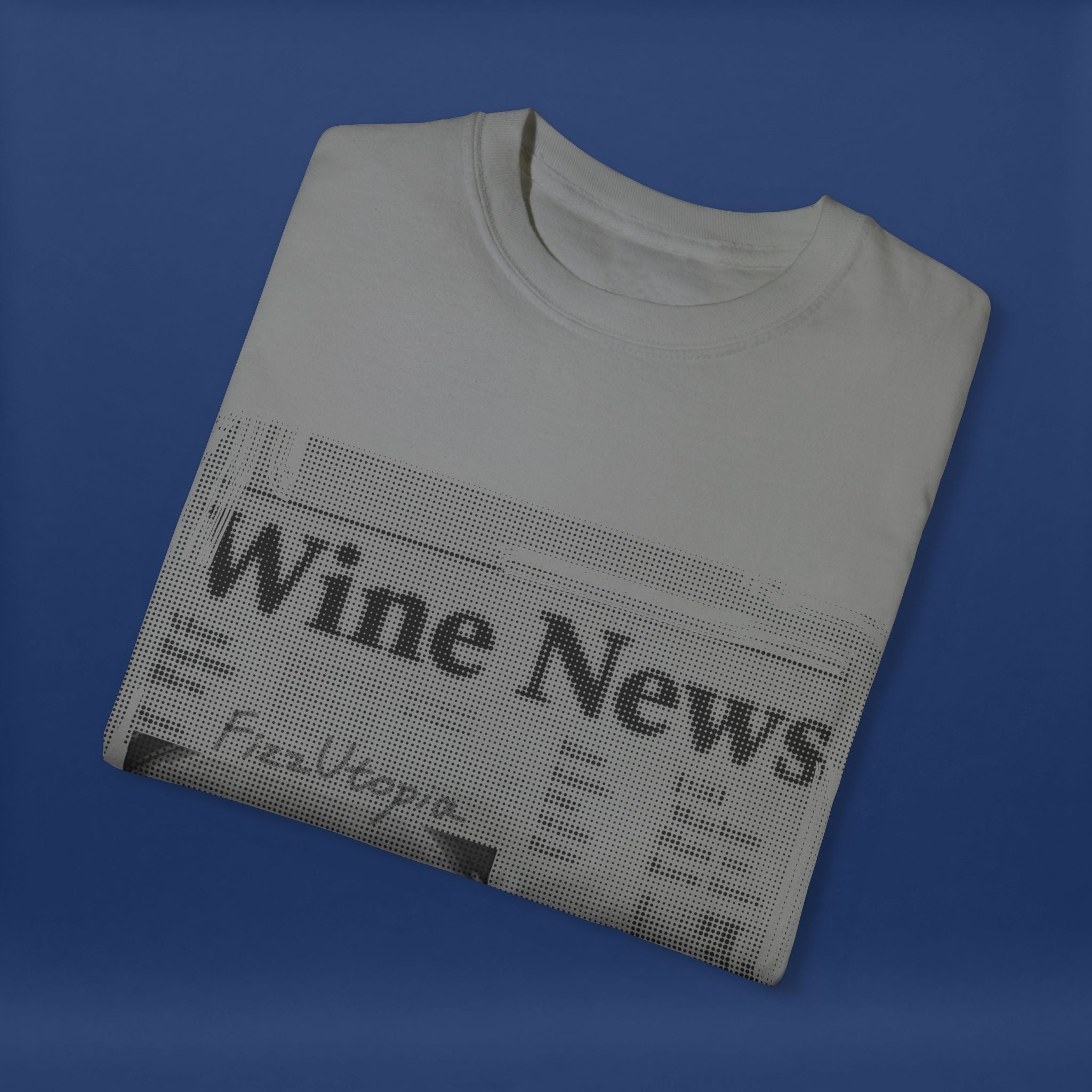 wine news - Summer Short Sleeve Graphic Tee for Men & Women（black）