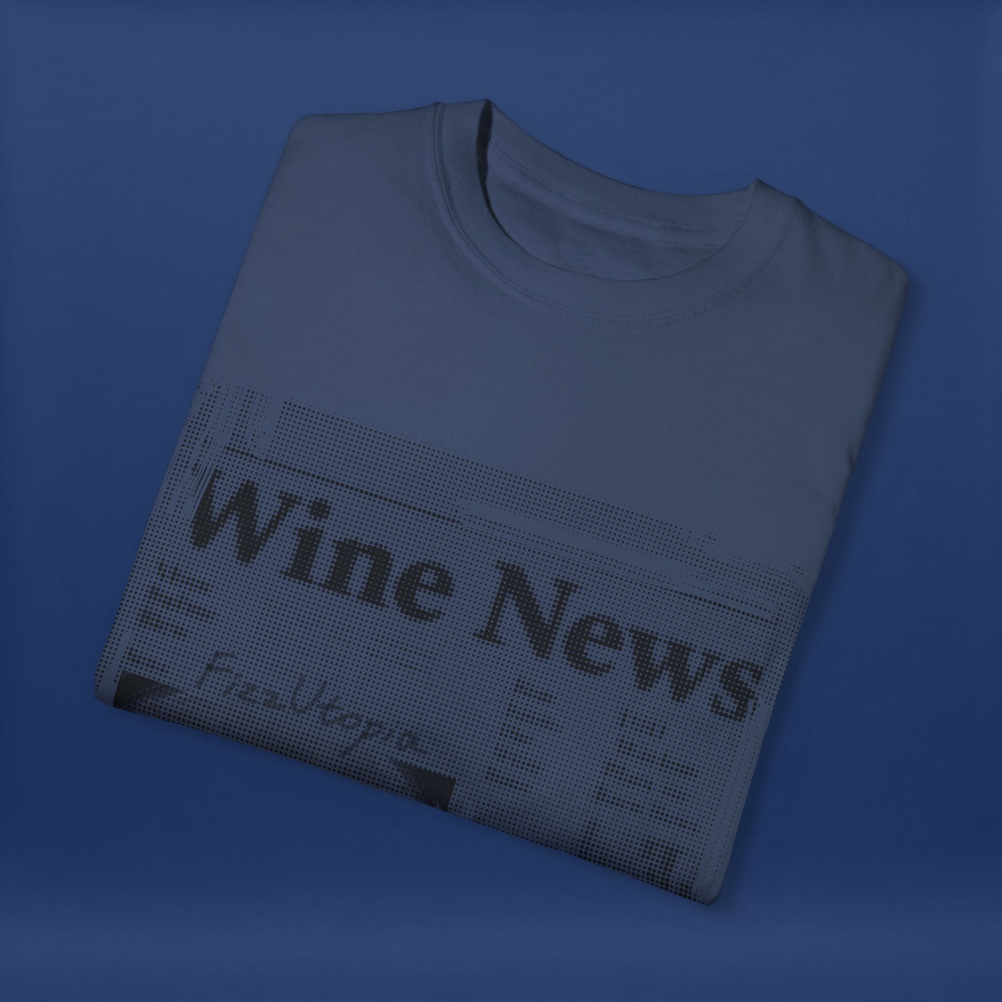 wine news - Summer Short Sleeve Graphic Tee for Men & Women（black）