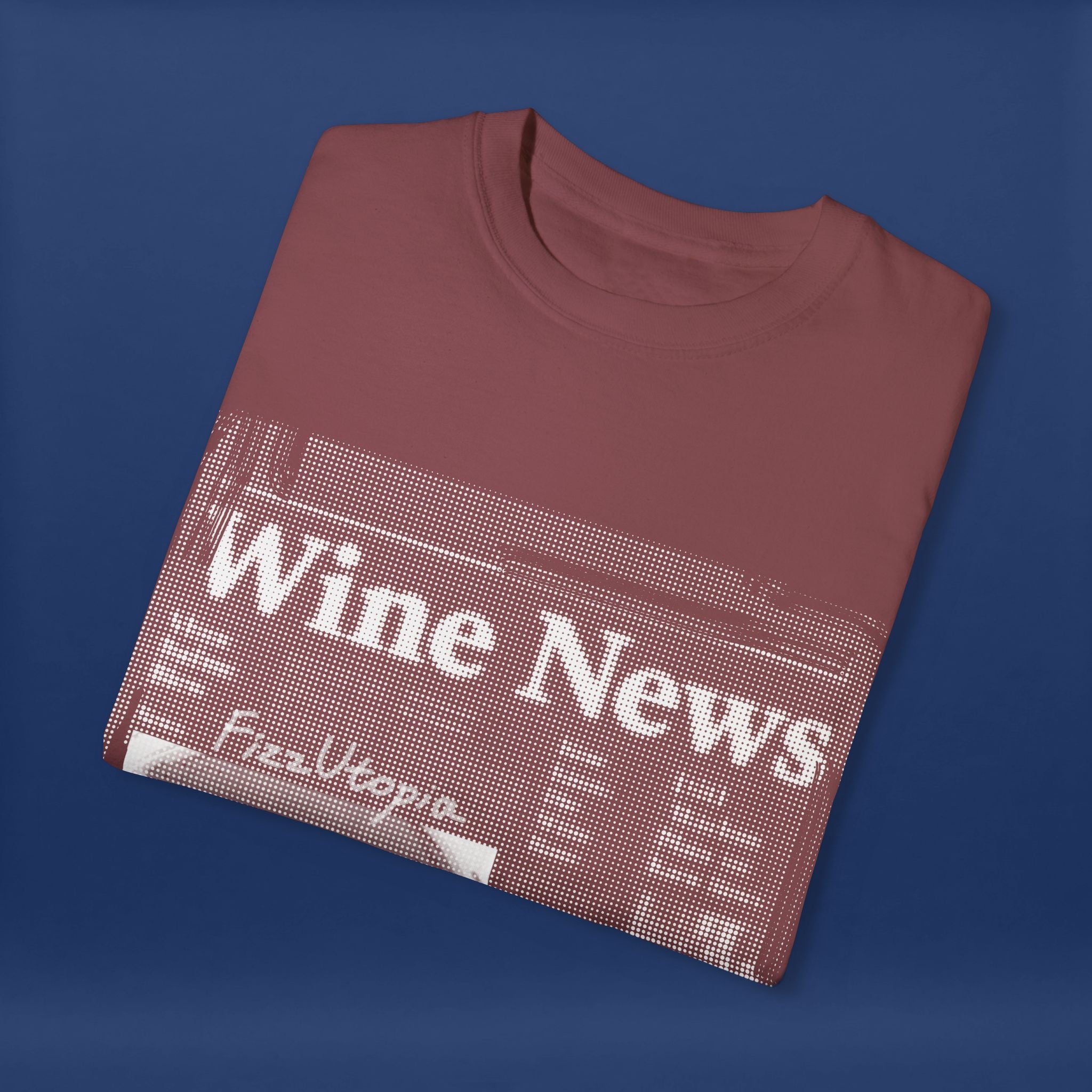wine news - Summer Short Sleeve Graphic Tee for Men & Women（white）