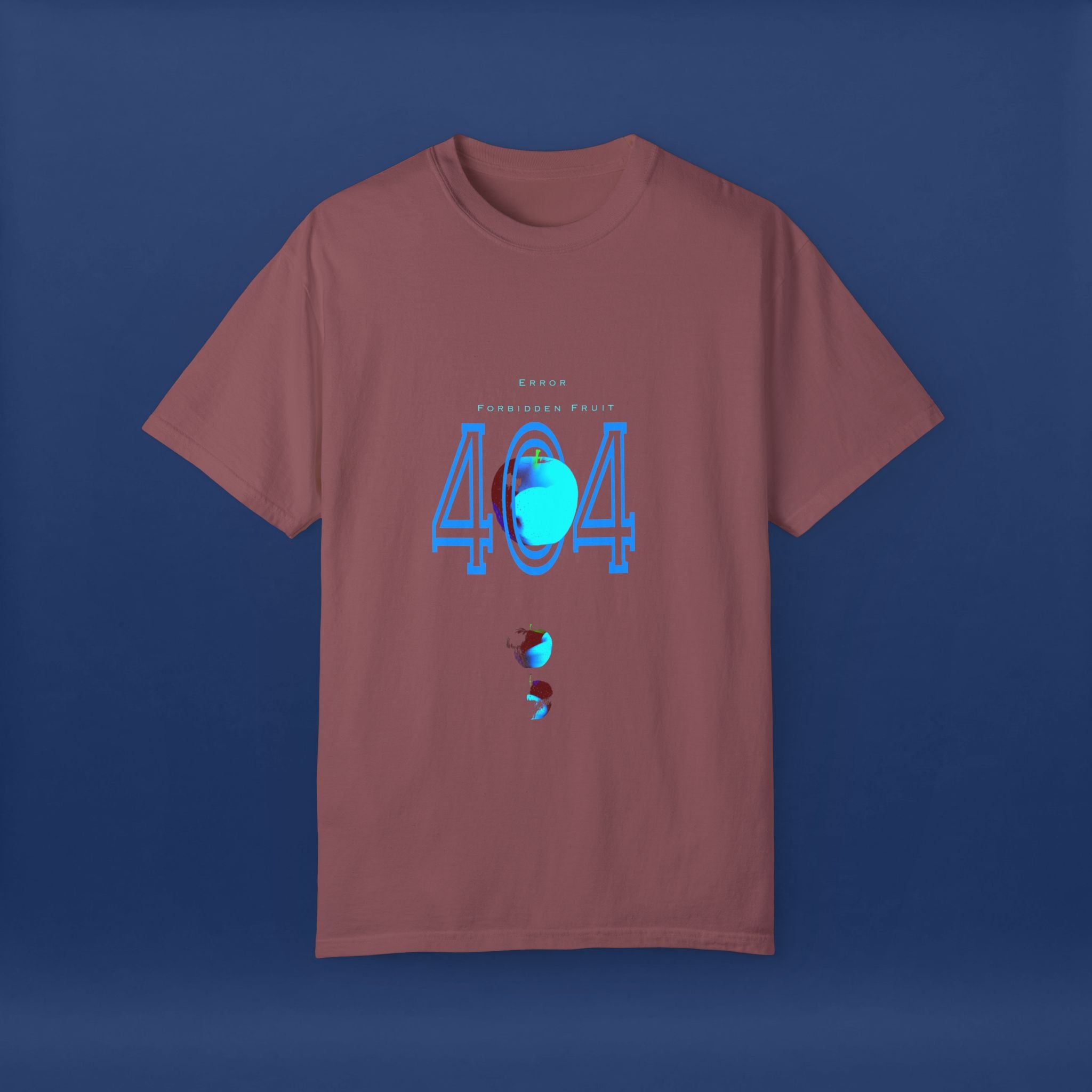 404apple T-Shirt - Summer Short Sleeve Graphic Tee for Men & Women