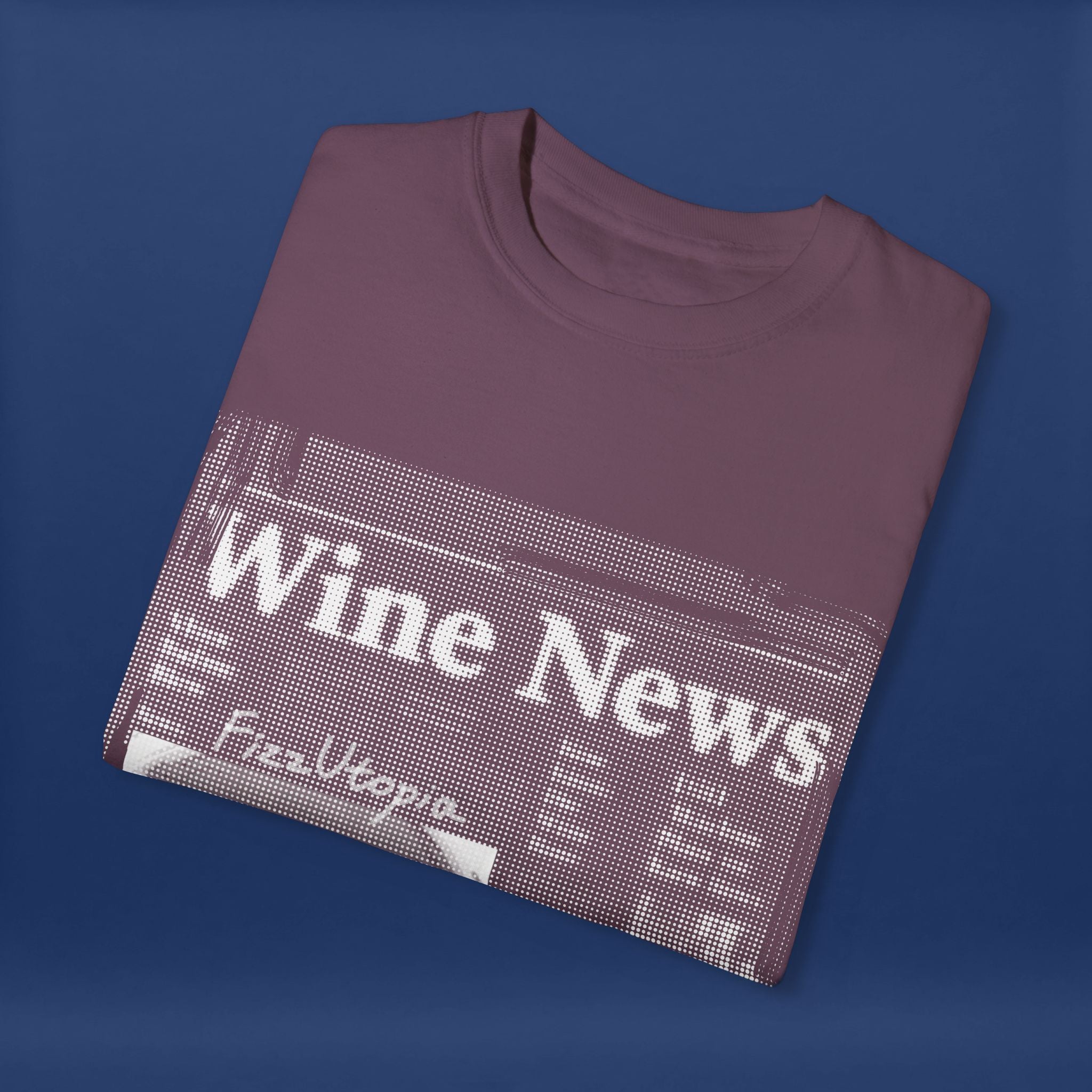 wine news - Summer Short Sleeve Graphic Tee for Men & Women（white）