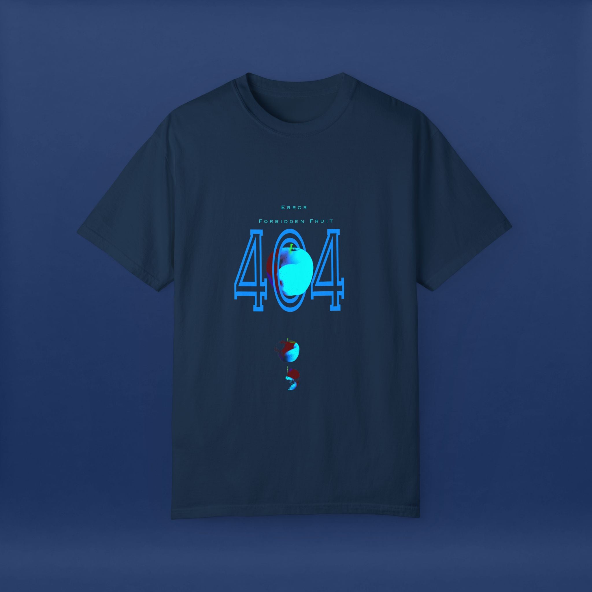 404apple T-Shirt - Summer Short Sleeve Graphic Tee for Men & Women
