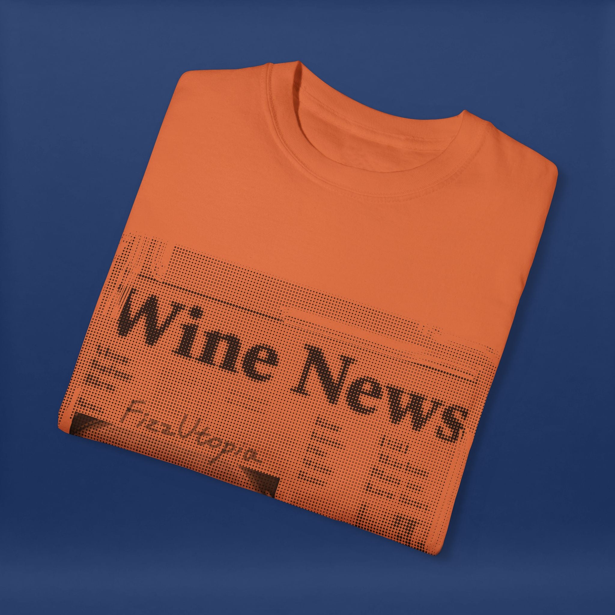 wine news - Summer Short Sleeve Graphic Tee for Men & Women（black）