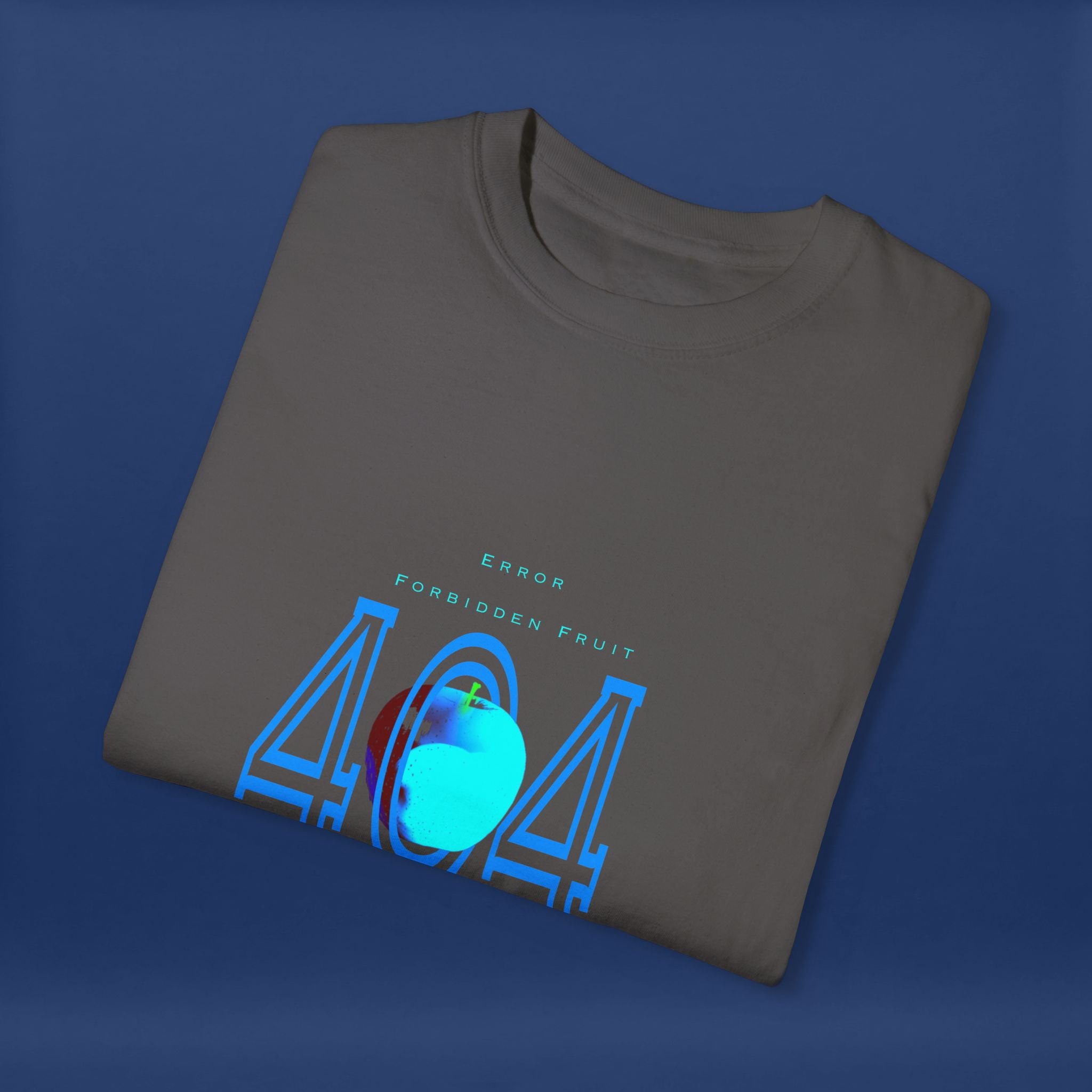 404apple T-Shirt - Summer Short Sleeve Graphic Tee for Men & Women