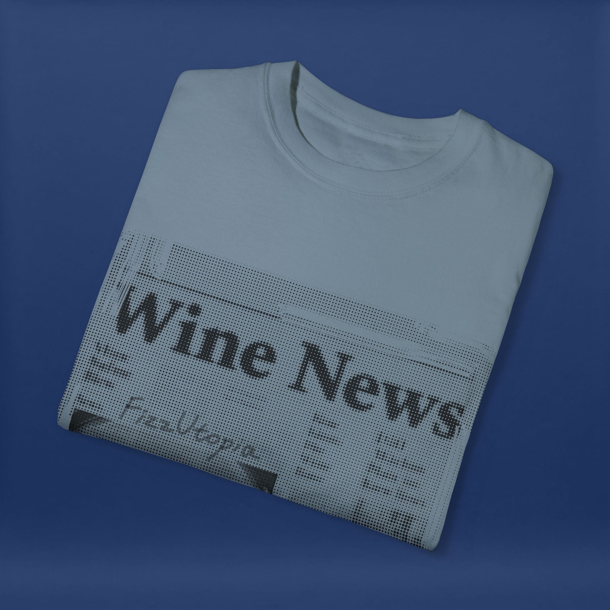 wine news - Summer Short Sleeve Graphic Tee for Men & Women（black）