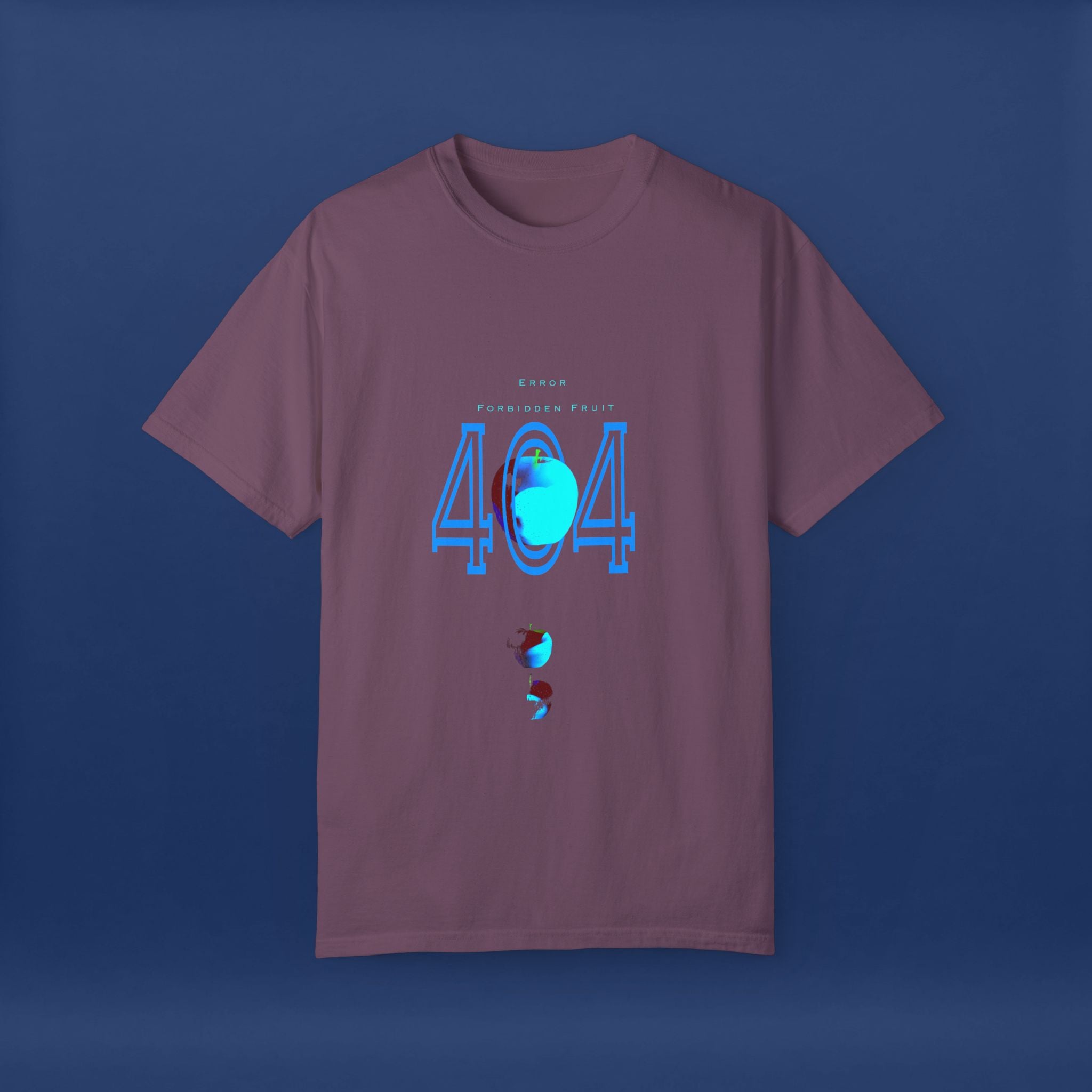 404apple T-Shirt - Summer Short Sleeve Graphic Tee for Men & Women
