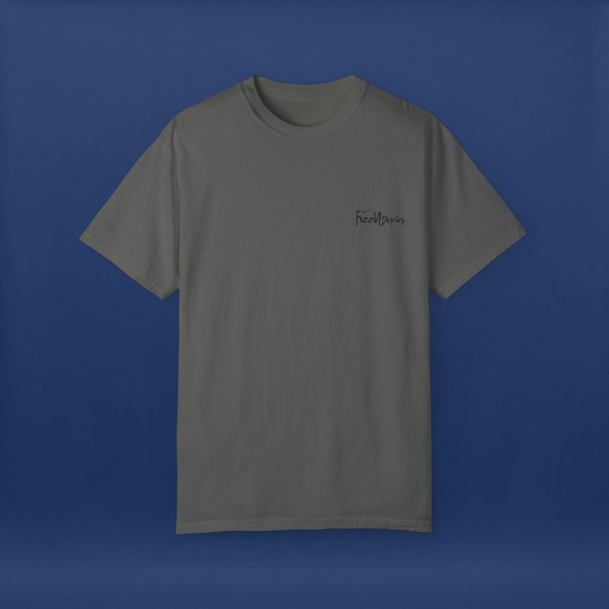 Digital Distortion Typography- Summer Short Sleeve Graphic Tee for Men & Women