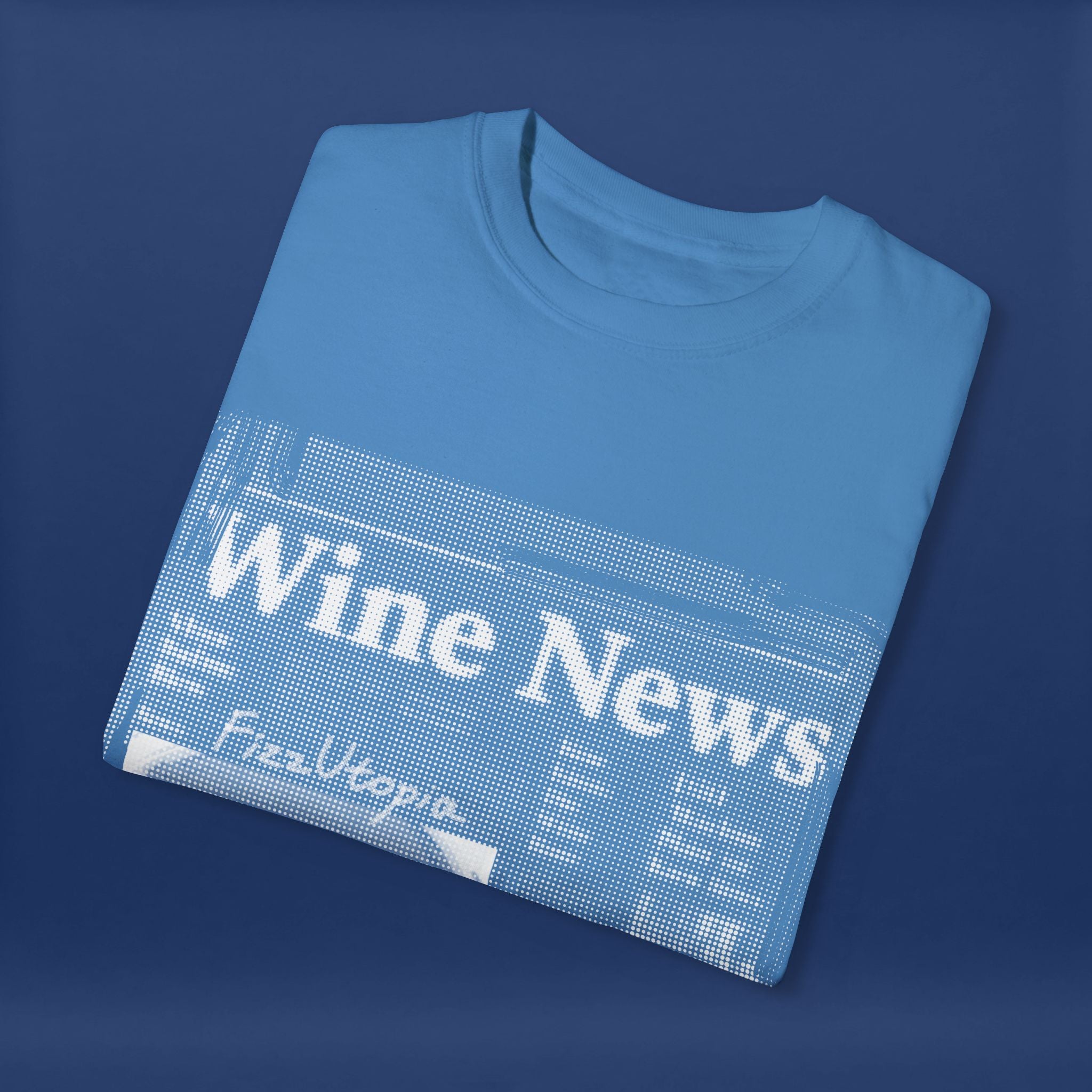 wine news - Summer Short Sleeve Graphic Tee for Men & Women（white）
