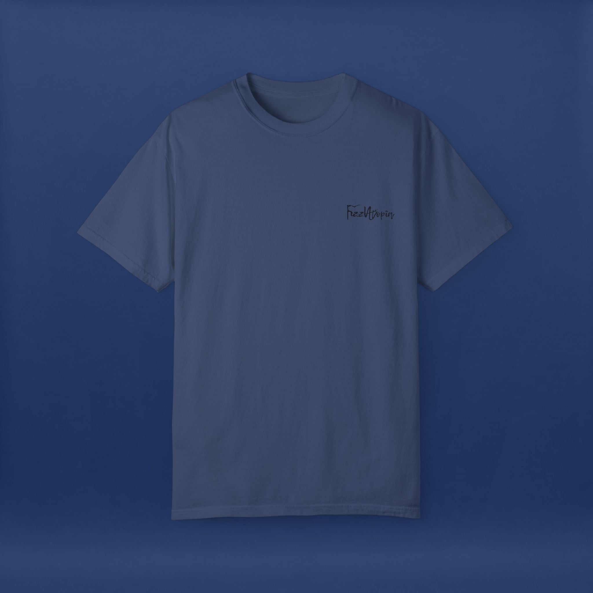 Digital Distortion Typography- Summer Short Sleeve Graphic Tee for Men & Women