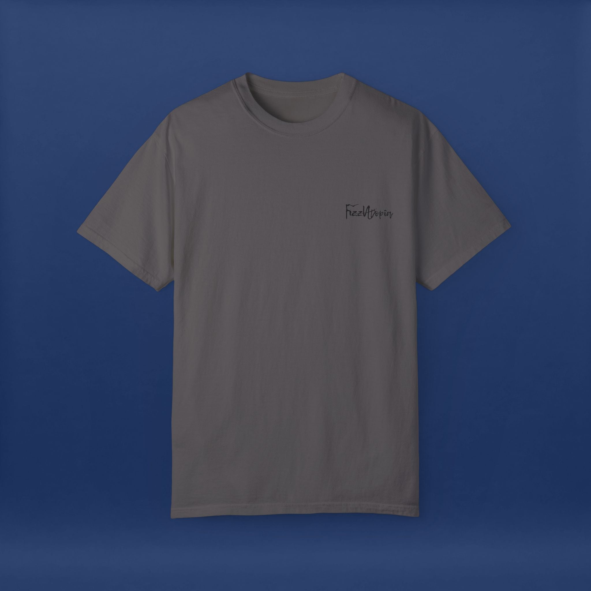Digital Distortion Typography- Summer Short Sleeve Graphic Tee for Men & Women