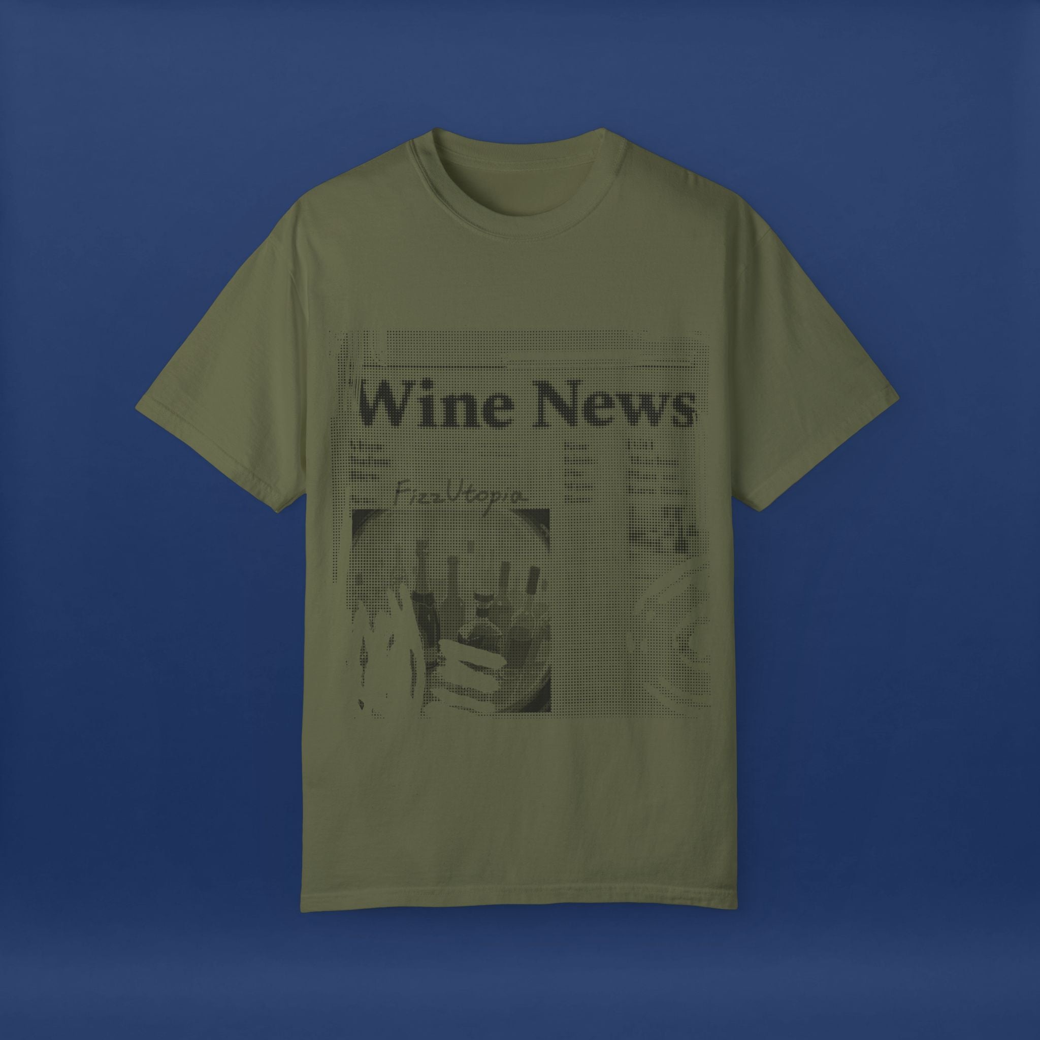 wine news - Summer Short Sleeve Graphic Tee for Men & Women（black）