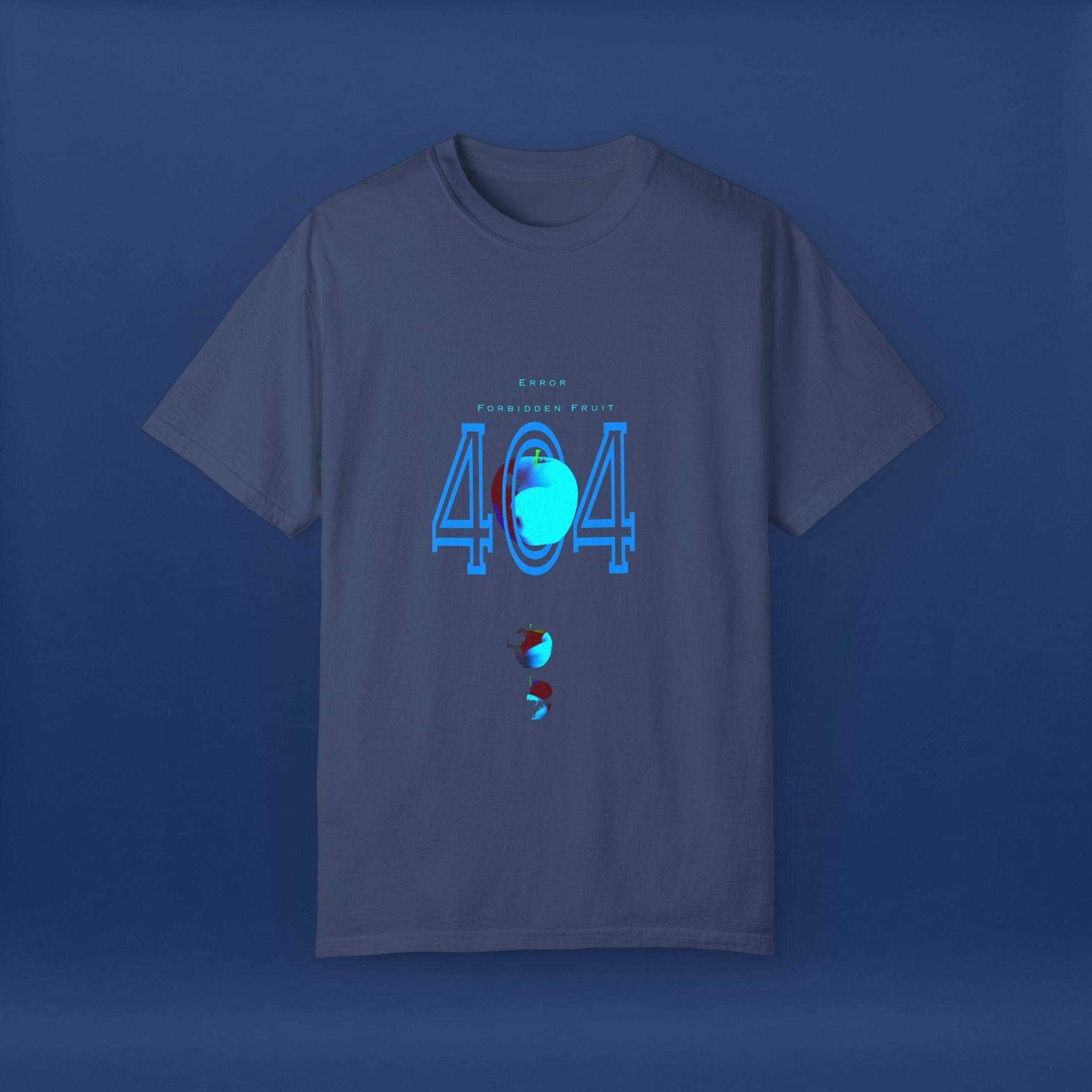 404apple T-Shirt - Summer Short Sleeve Graphic Tee for Men & Women