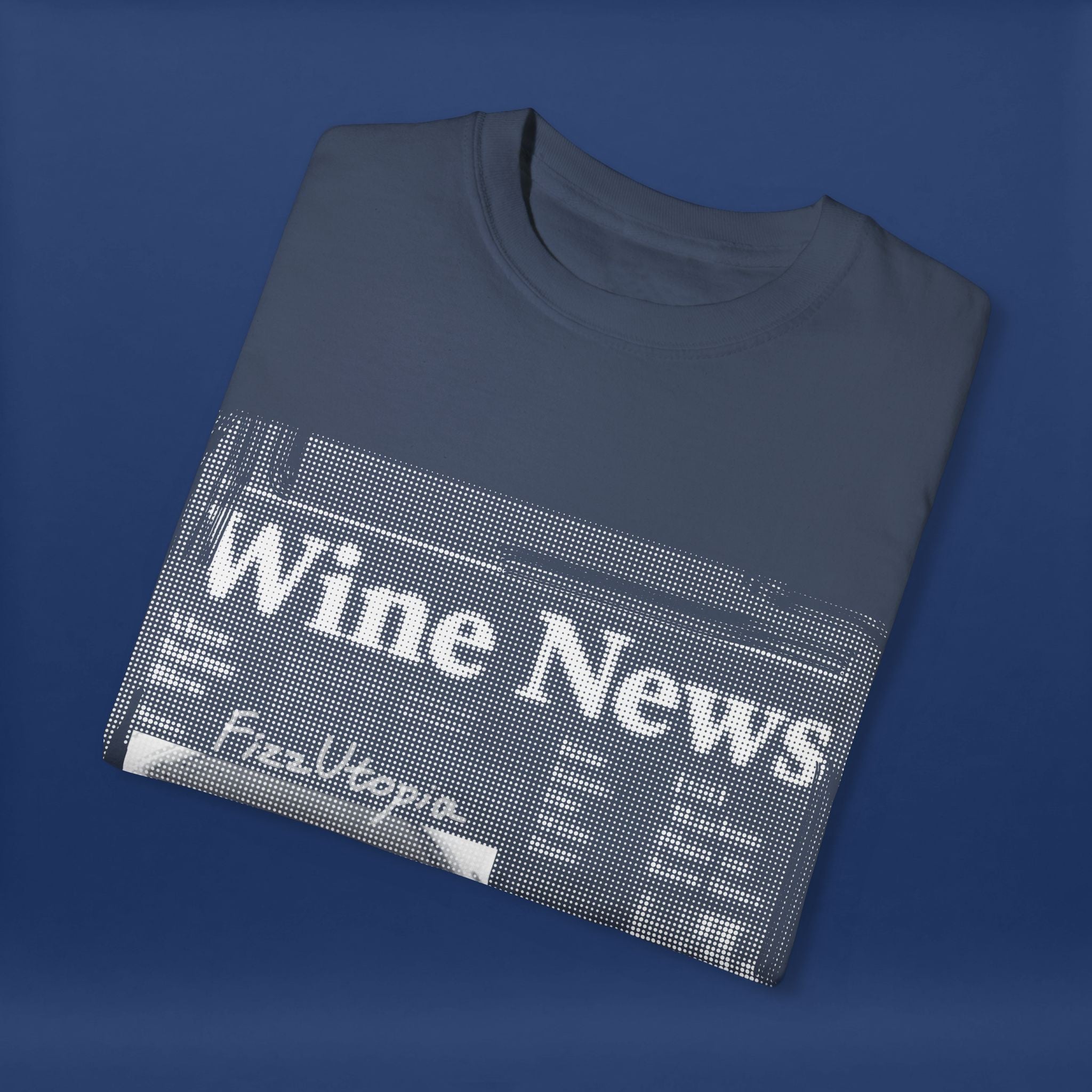 wine news - Summer Short Sleeve Graphic Tee for Men & Women（white）
