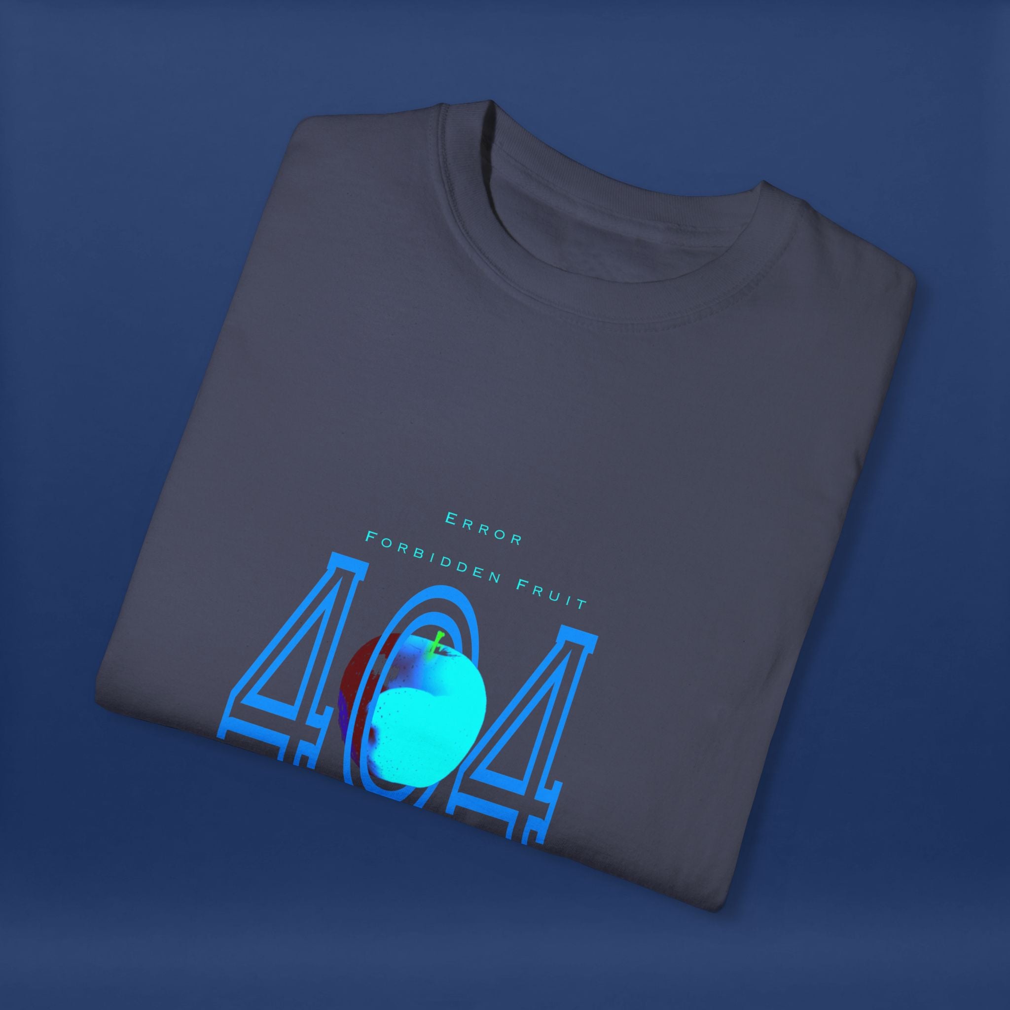 404apple T-Shirt - Summer Short Sleeve Graphic Tee for Men & Women