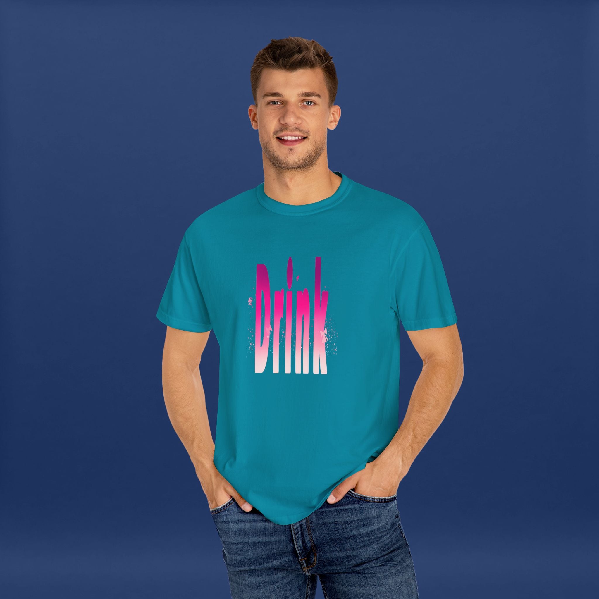 Drink Summer Short Sleeve Graphic Tee for Men & Women