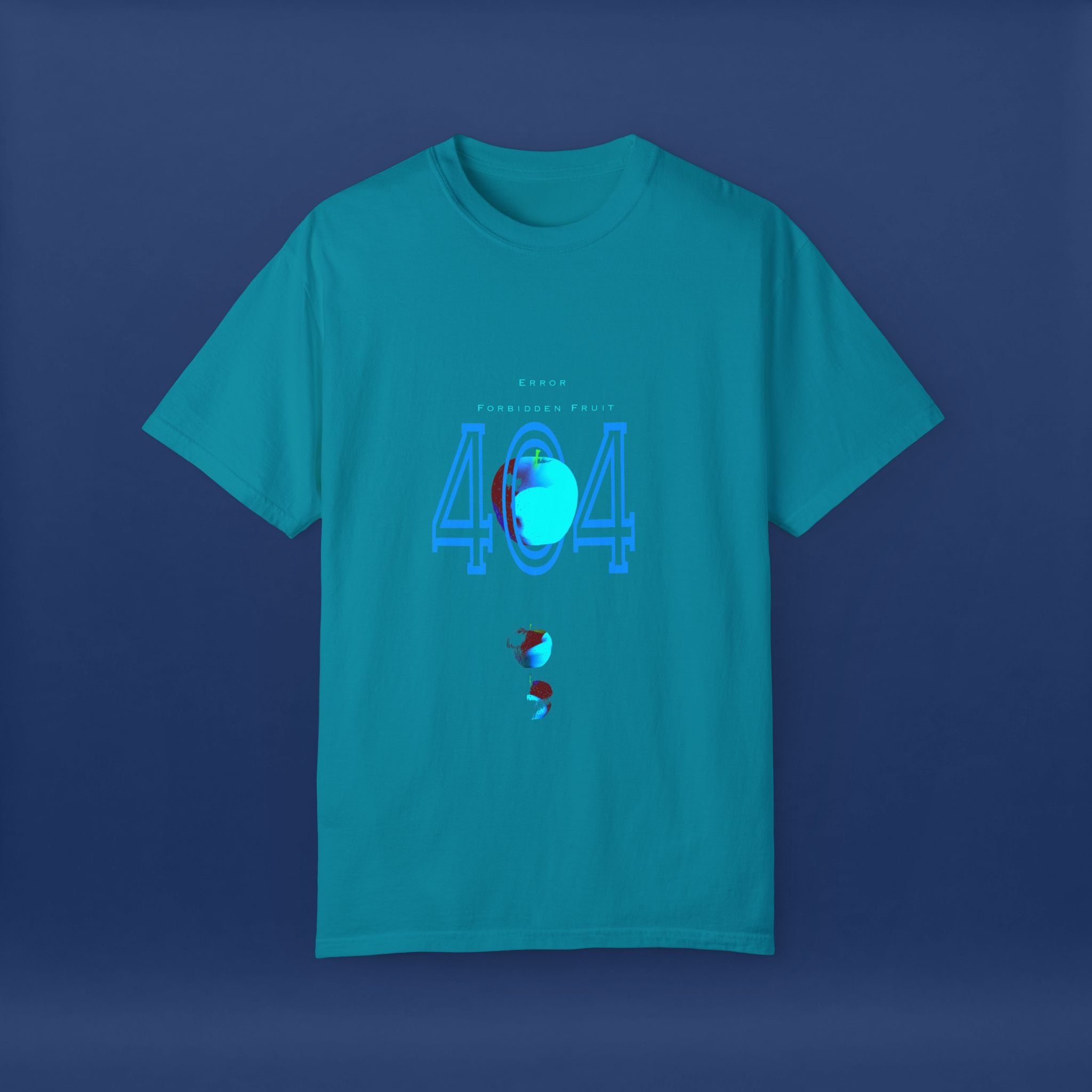 404apple T-Shirt - Summer Short Sleeve Graphic Tee for Men & Women