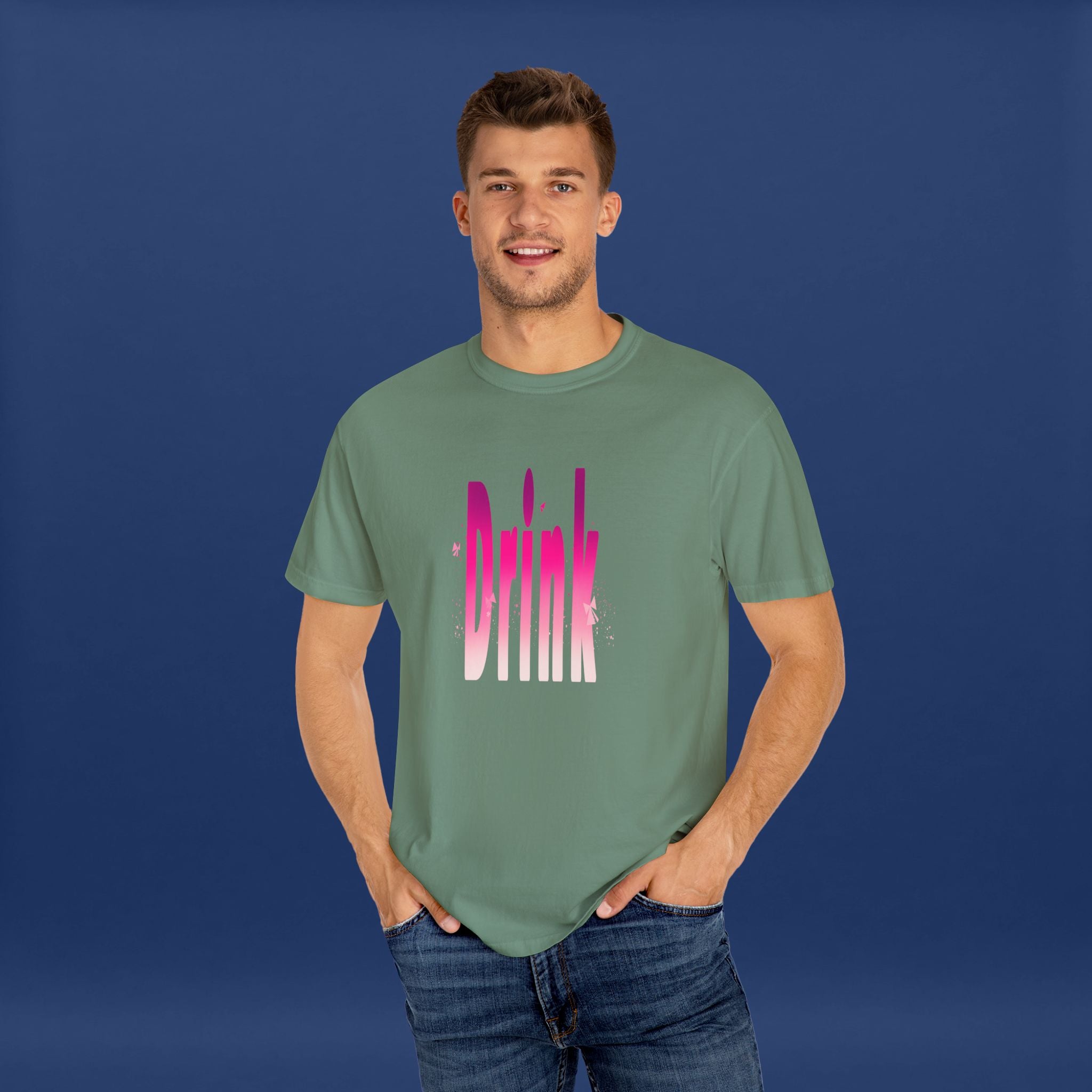 Drink Summer Short Sleeve Graphic Tee for Men & Women