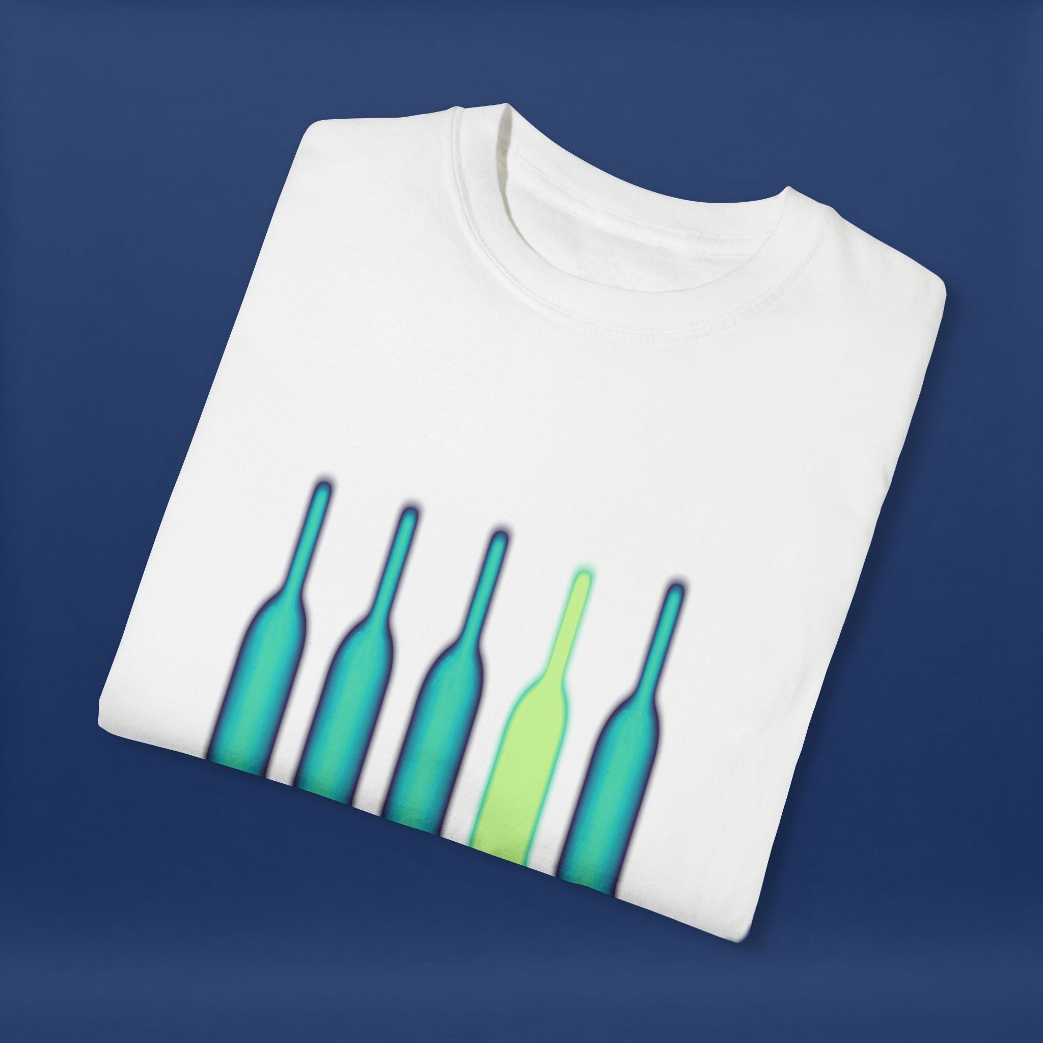 Cyberpunk Neon Vodka  Summer Short Sleeve Graphic Tee for Men & Women