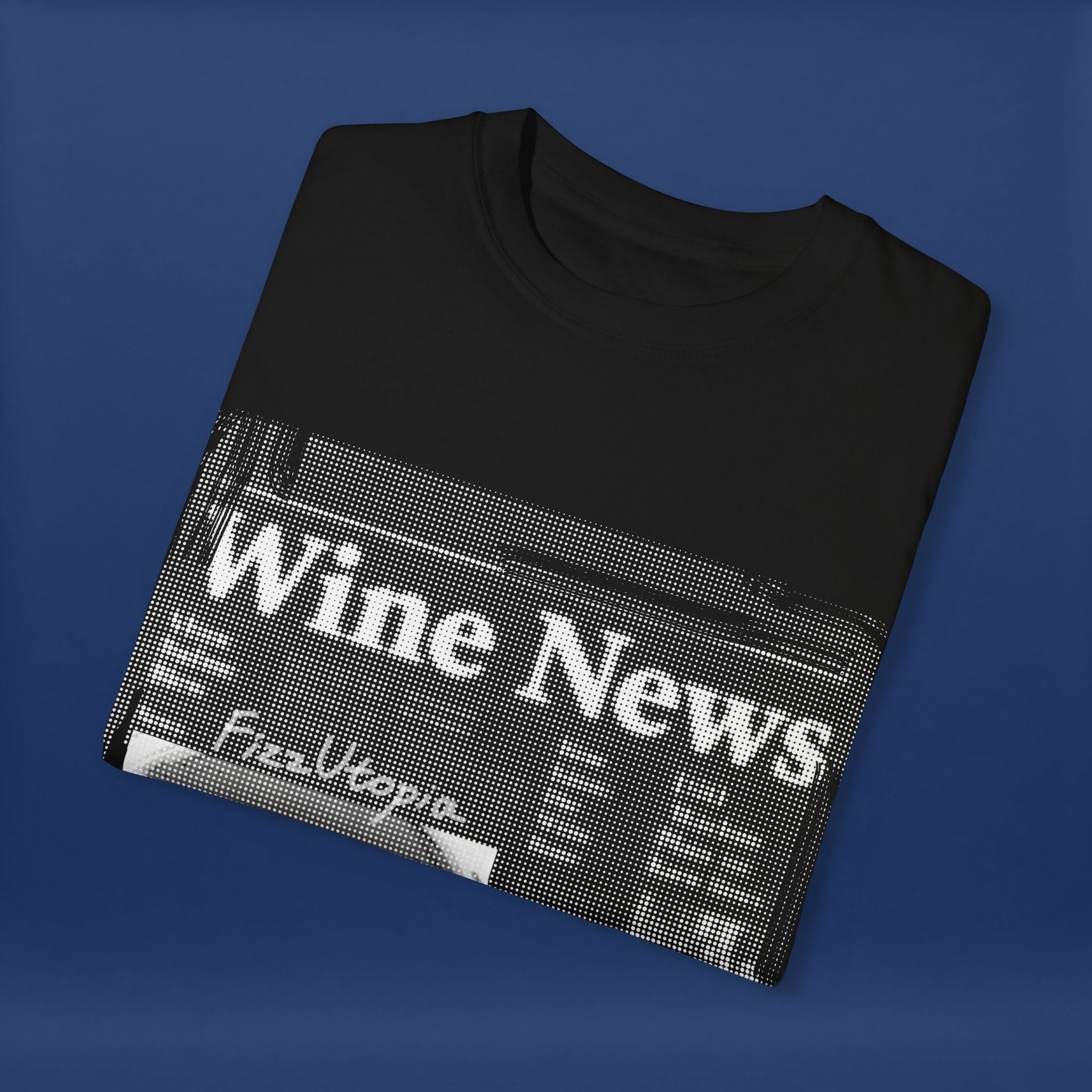 wine news - Summer Short Sleeve Graphic Tee for Men & Women（white）