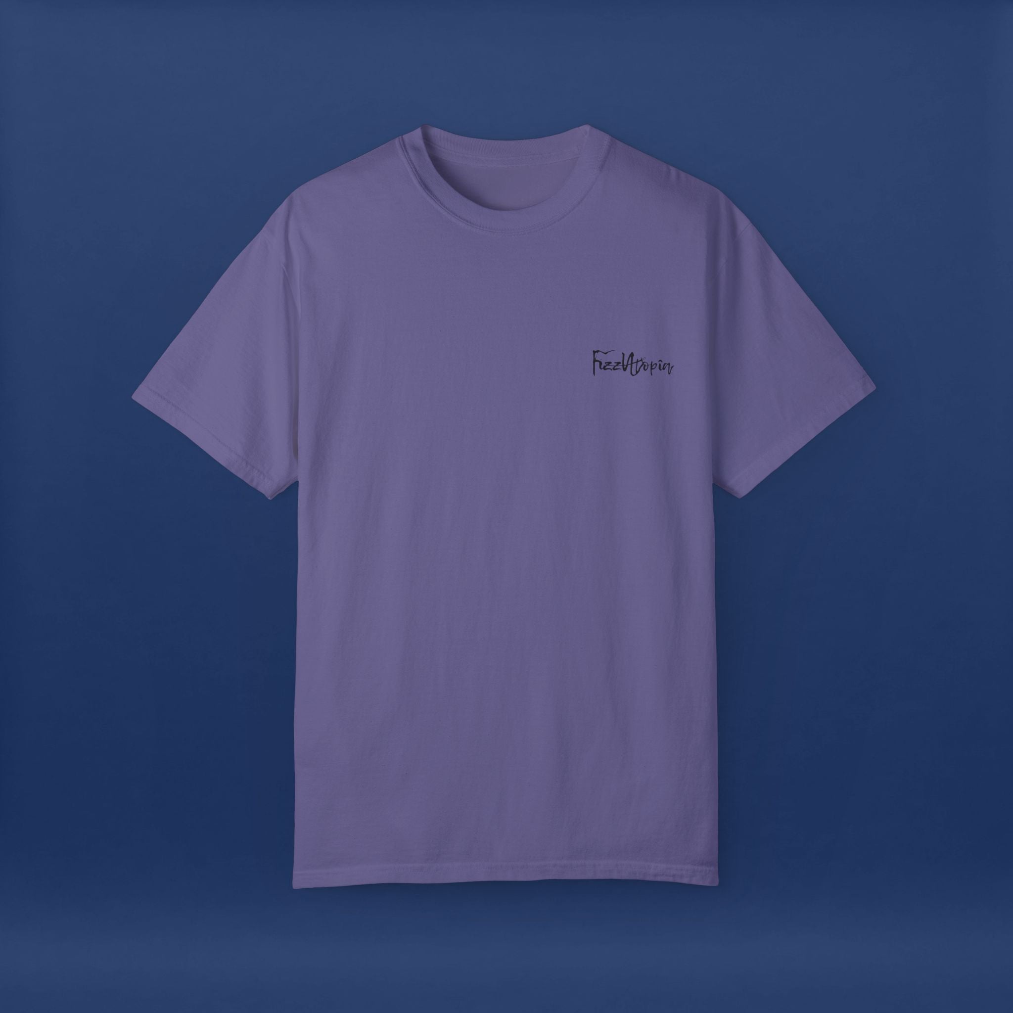 Digital Distortion Typography- Summer Short Sleeve Graphic Tee for Men & Women