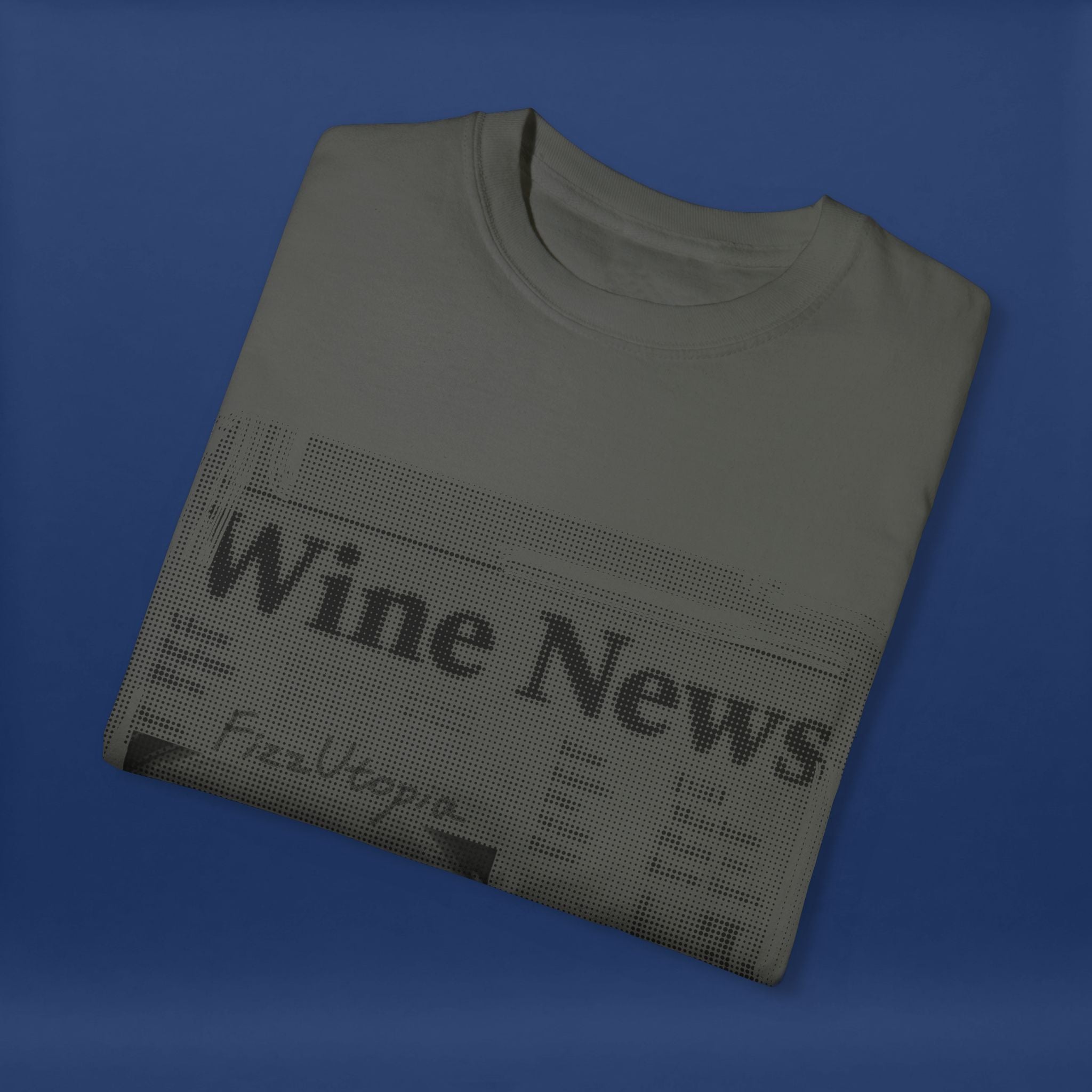 wine news - Summer Short Sleeve Graphic Tee for Men & Women（black）