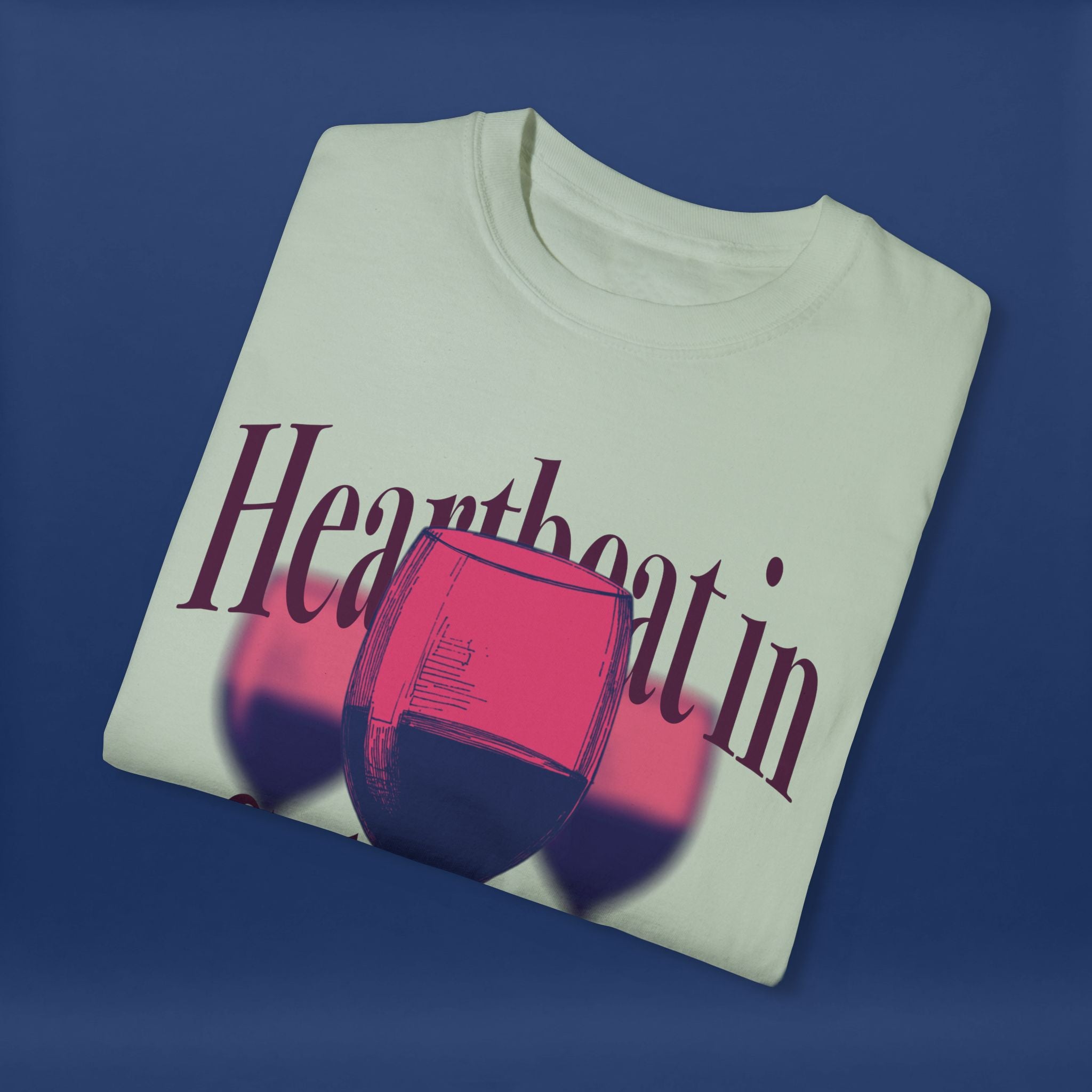 Red Wine Glass - Summer Short Sleeve Graphic Tee for Men & Women