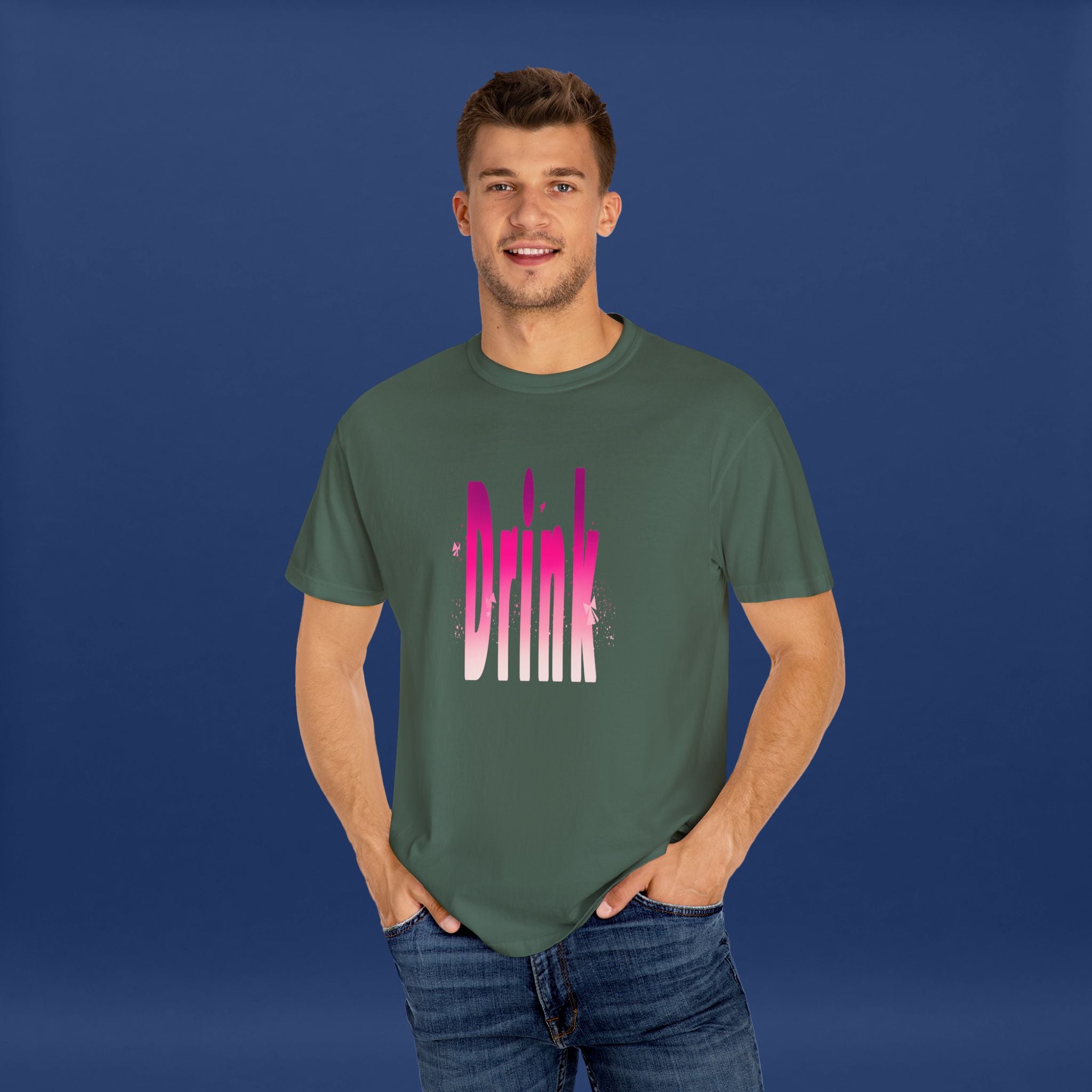 Drink Summer Short Sleeve Graphic Tee for Men & Women