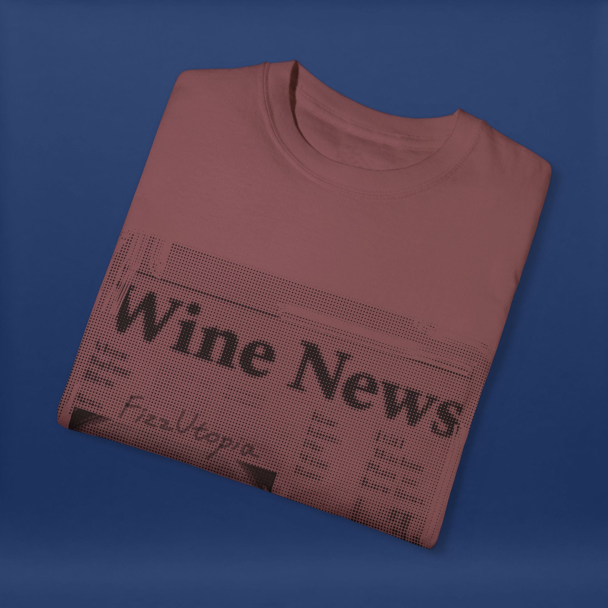 wine news - Summer Short Sleeve Graphic Tee for Men & Women（black）
