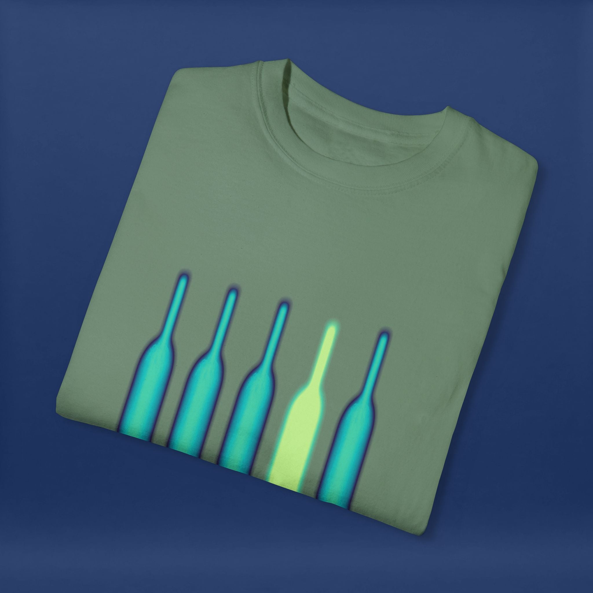 Cyberpunk Neon Vodka  Summer Short Sleeve Graphic Tee for Men & Women