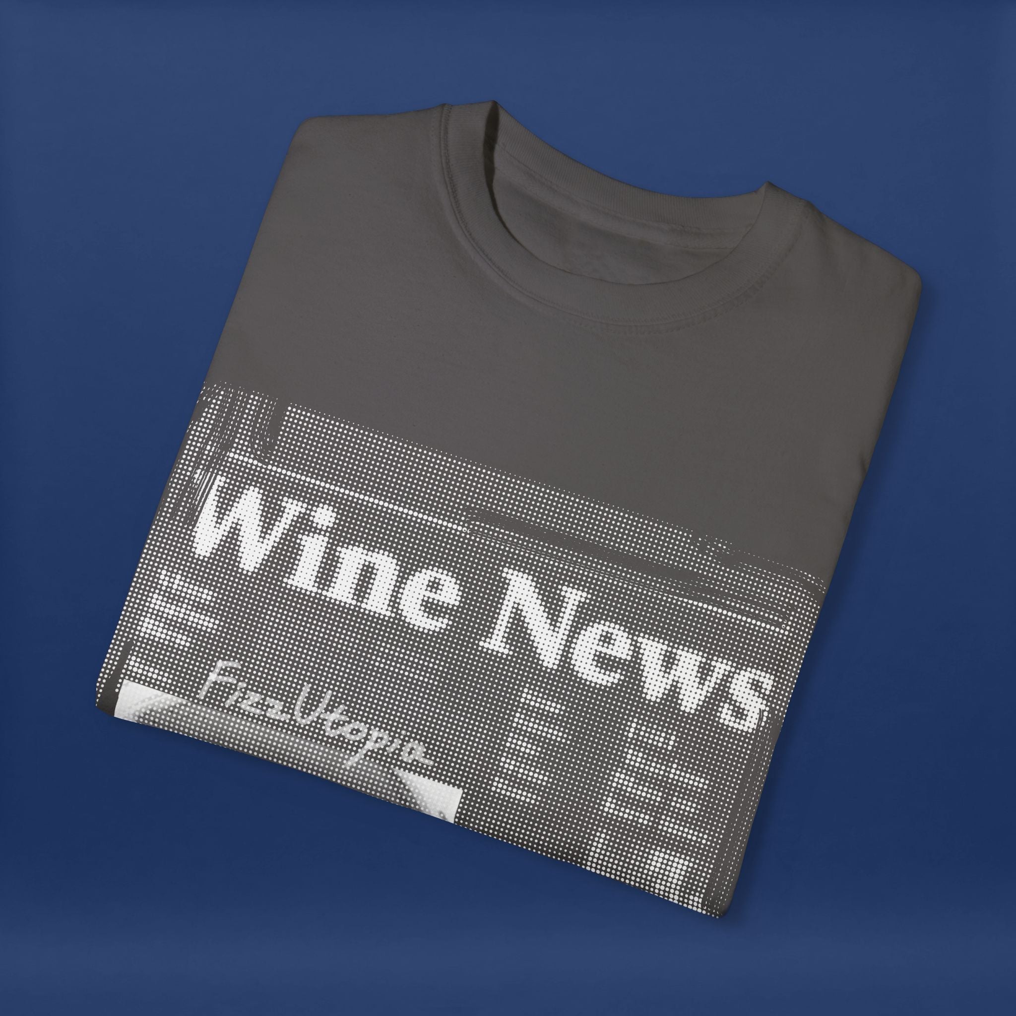 wine news - Summer Short Sleeve Graphic Tee for Men & Women（white）