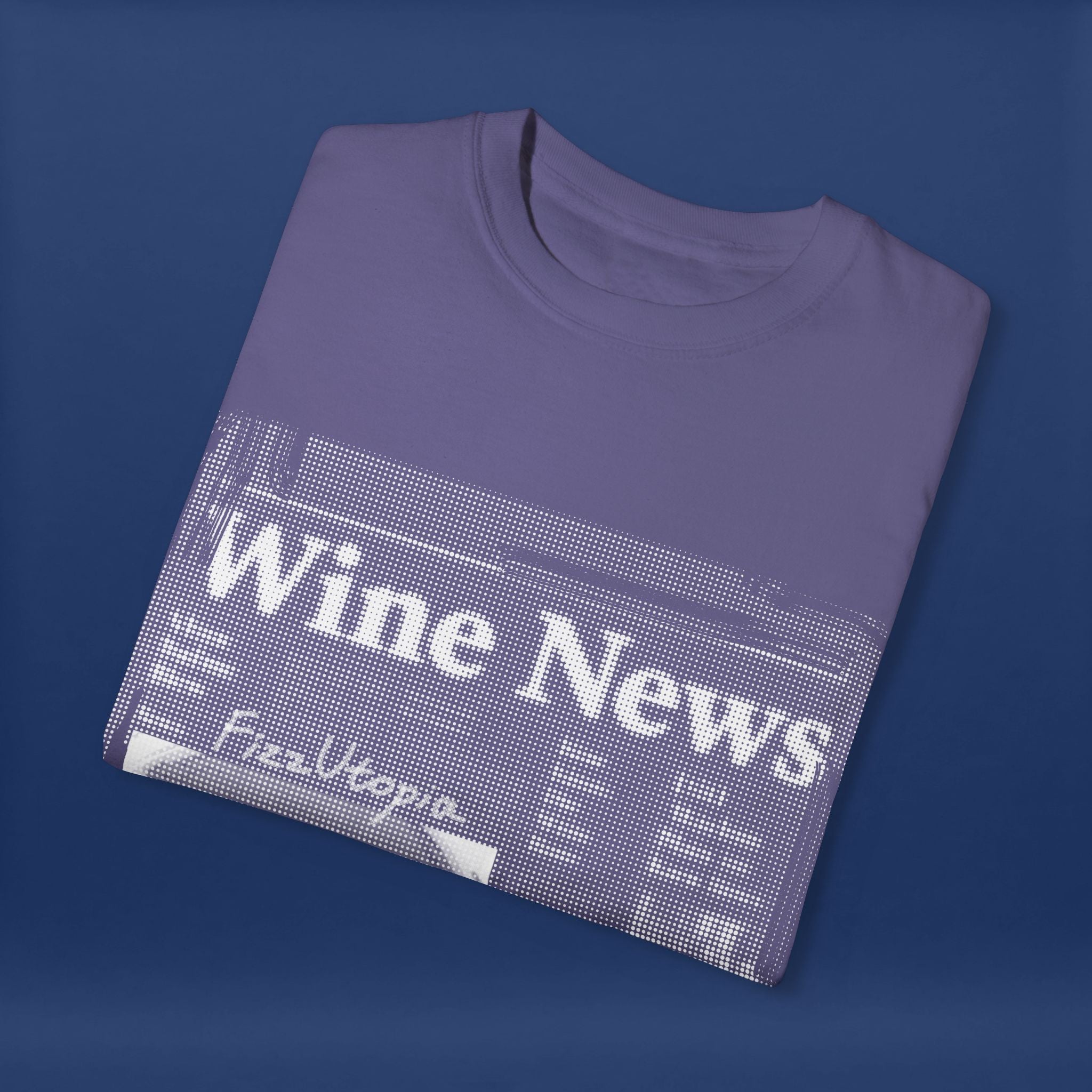wine news - Summer Short Sleeve Graphic Tee for Men & Women（white）