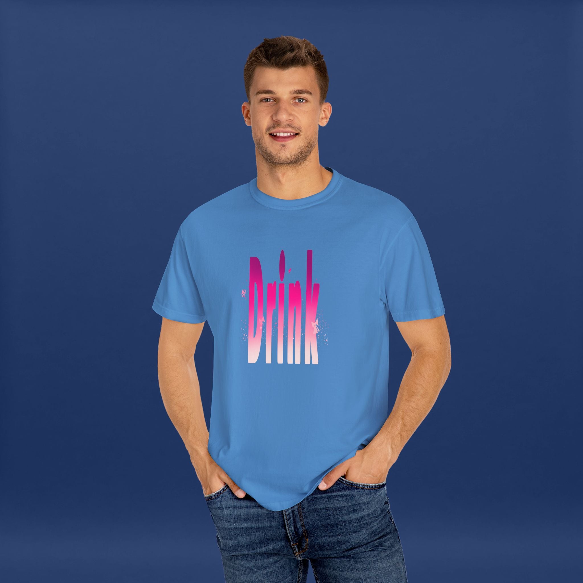 Drink Summer Short Sleeve Graphic Tee for Men & Women