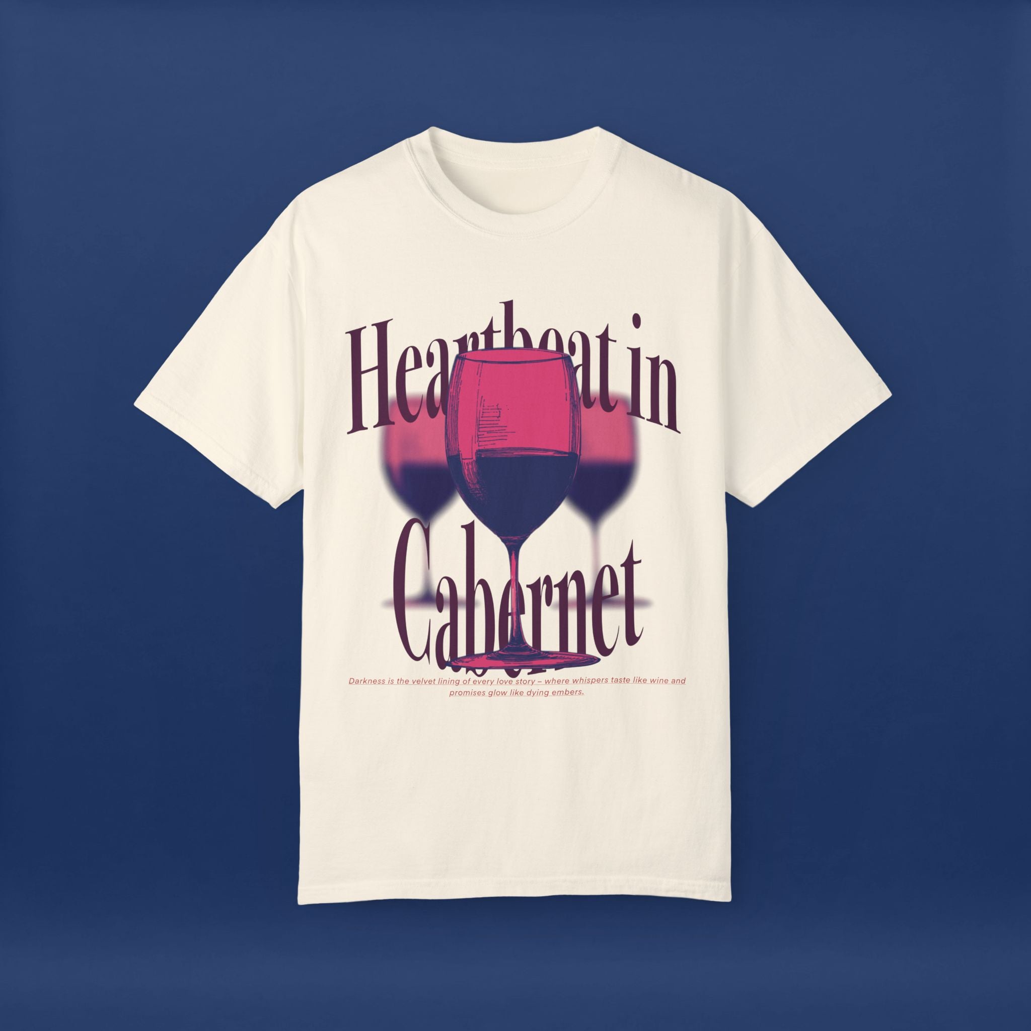 Red Wine Glass - Summer Short Sleeve Graphic Tee for Men & Women