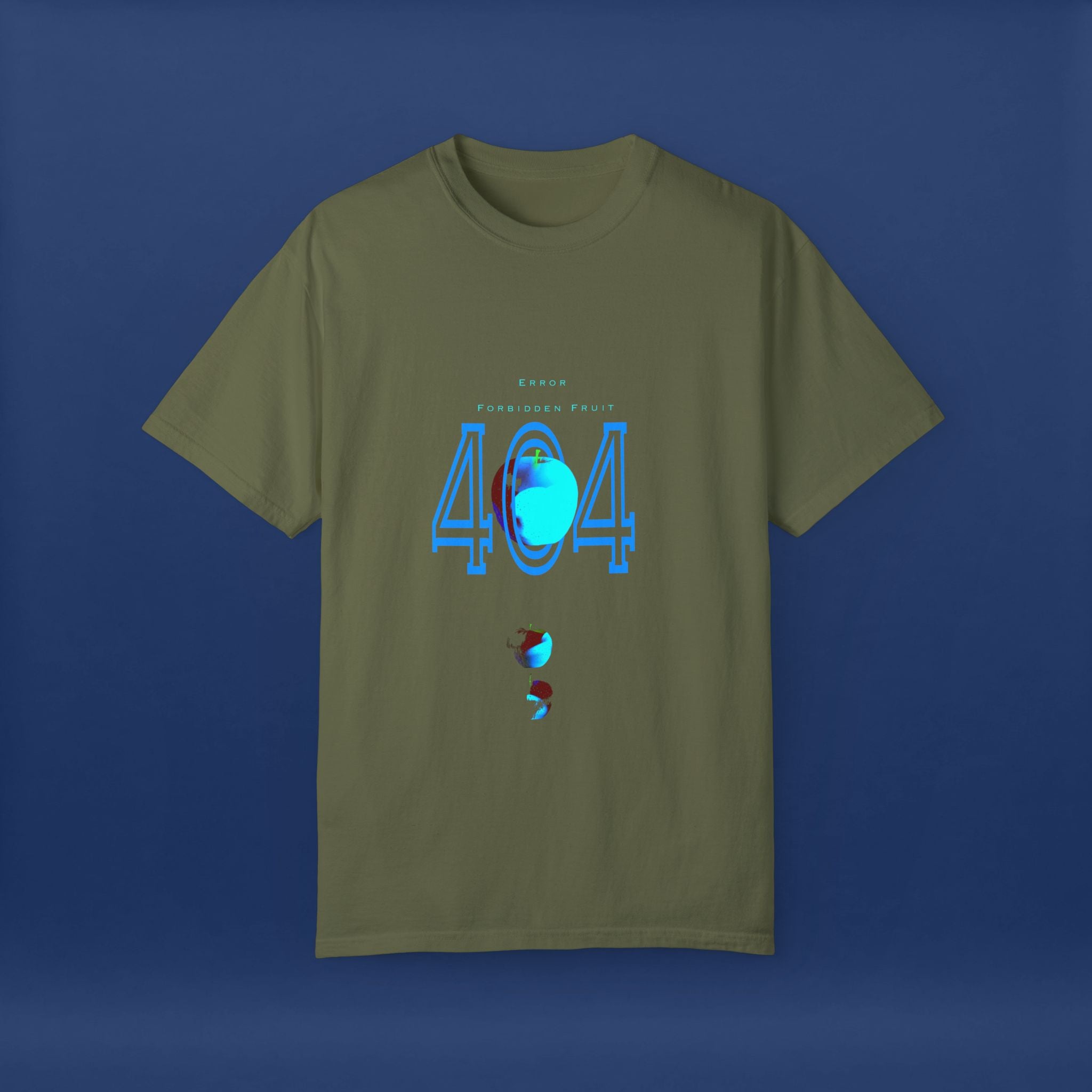 404apple T-Shirt - Summer Short Sleeve Graphic Tee for Men & Women