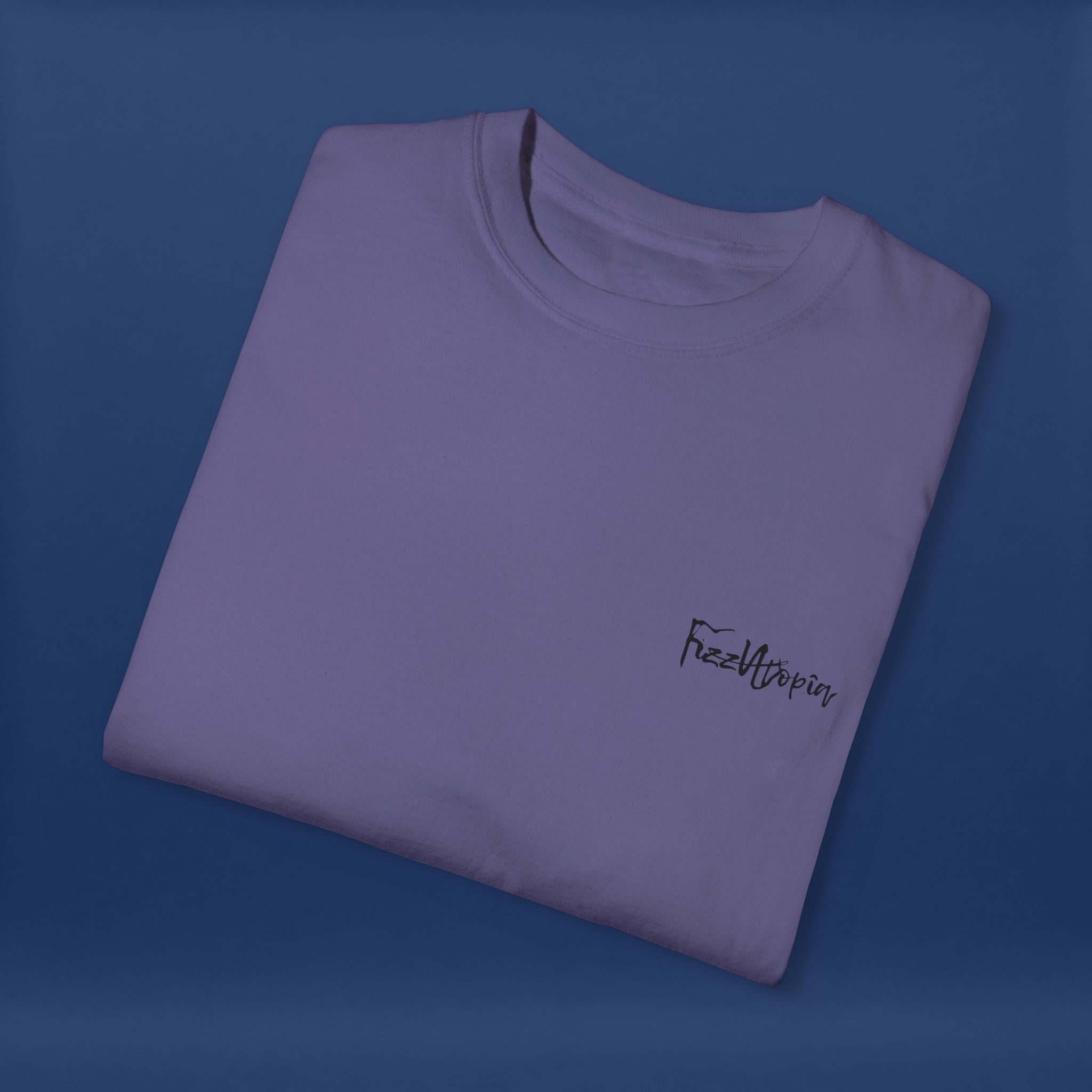 Digital Distortion Typography- Summer Short Sleeve Graphic Tee for Men & Women
