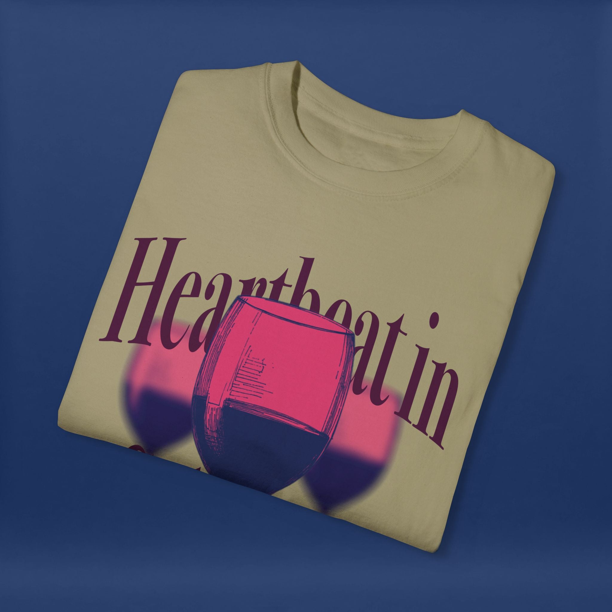 Red Wine Glass - Summer Short Sleeve Graphic Tee for Men & Women