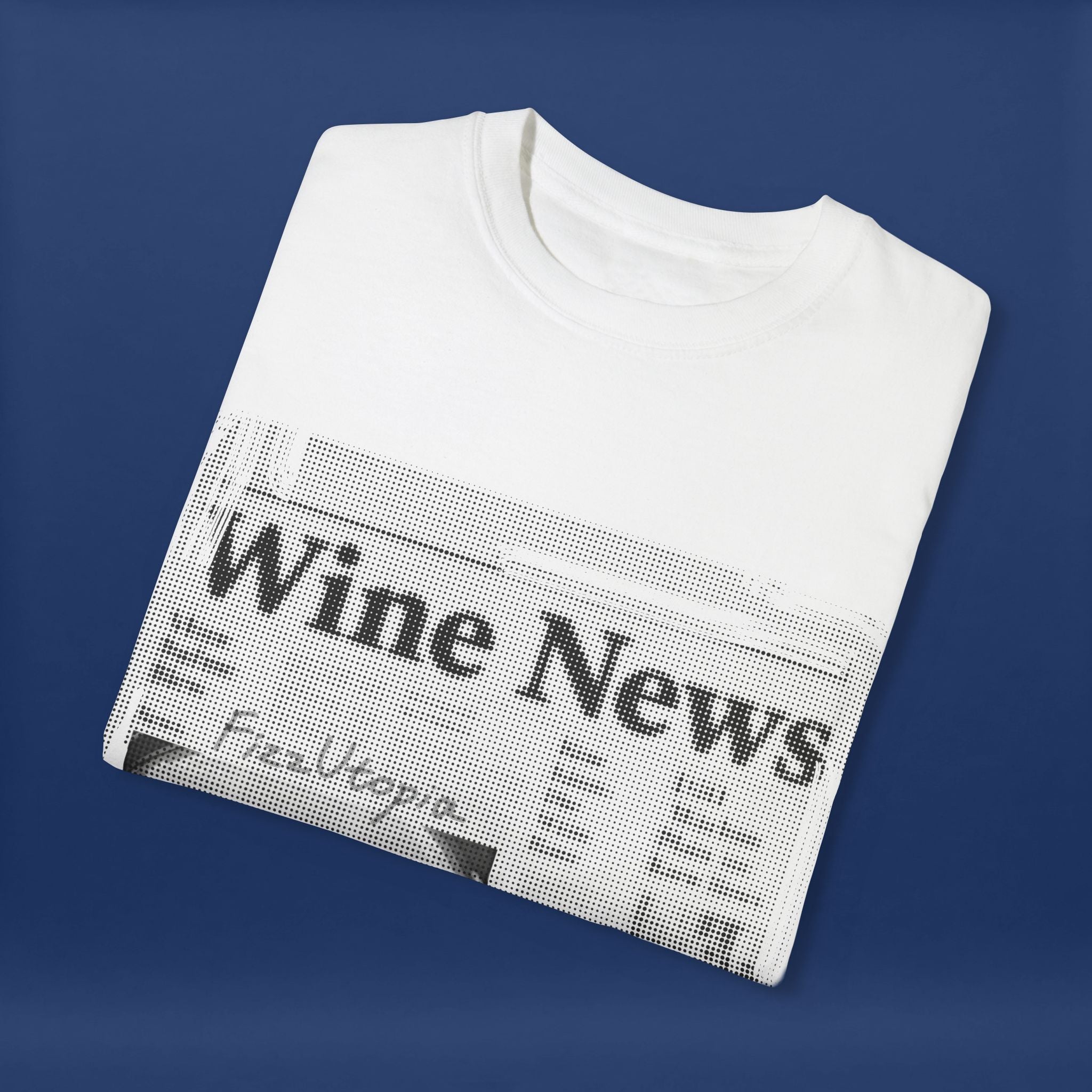 wine news - Summer Short Sleeve Graphic Tee for Men & Women（black）