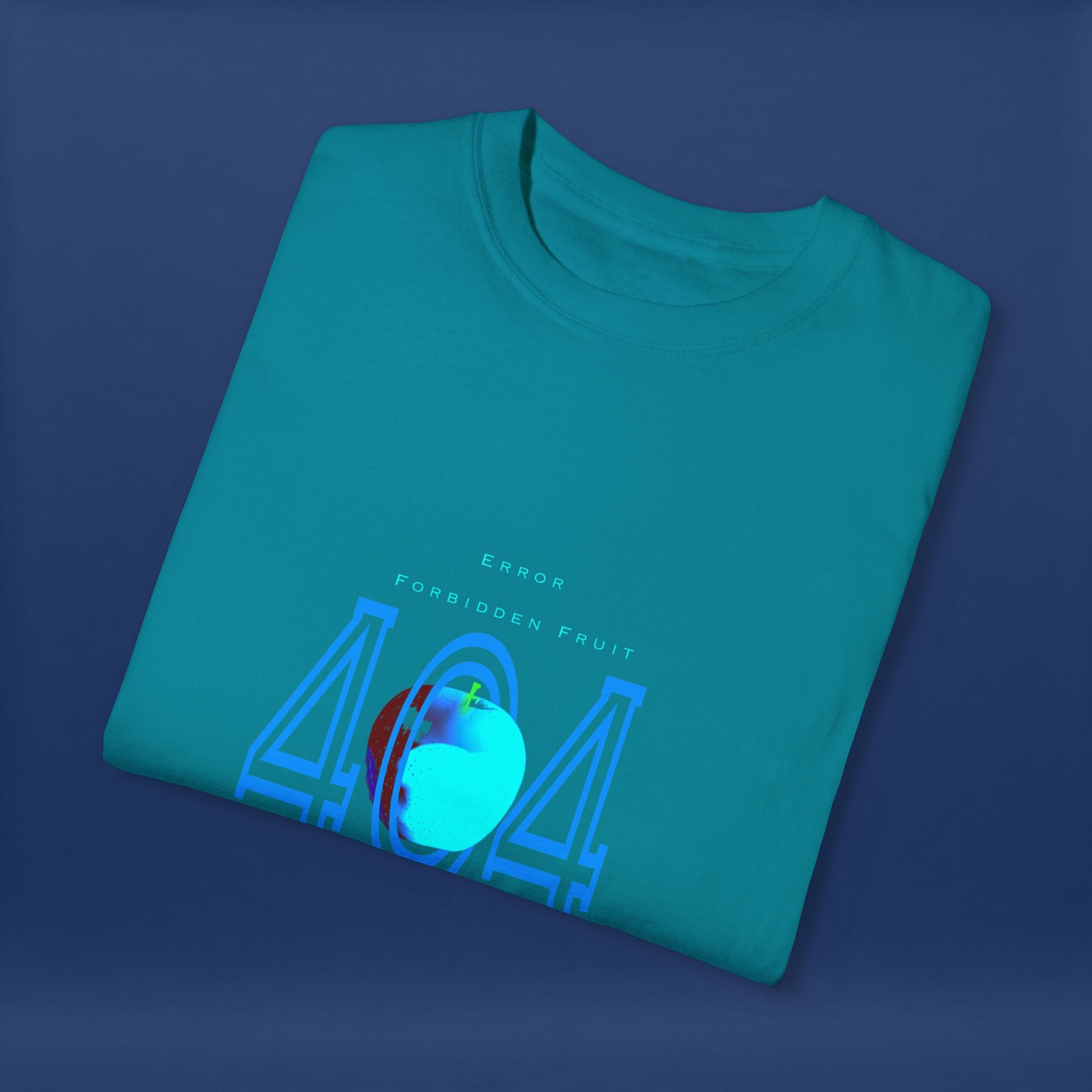 404apple T-Shirt - Summer Short Sleeve Graphic Tee for Men & Women