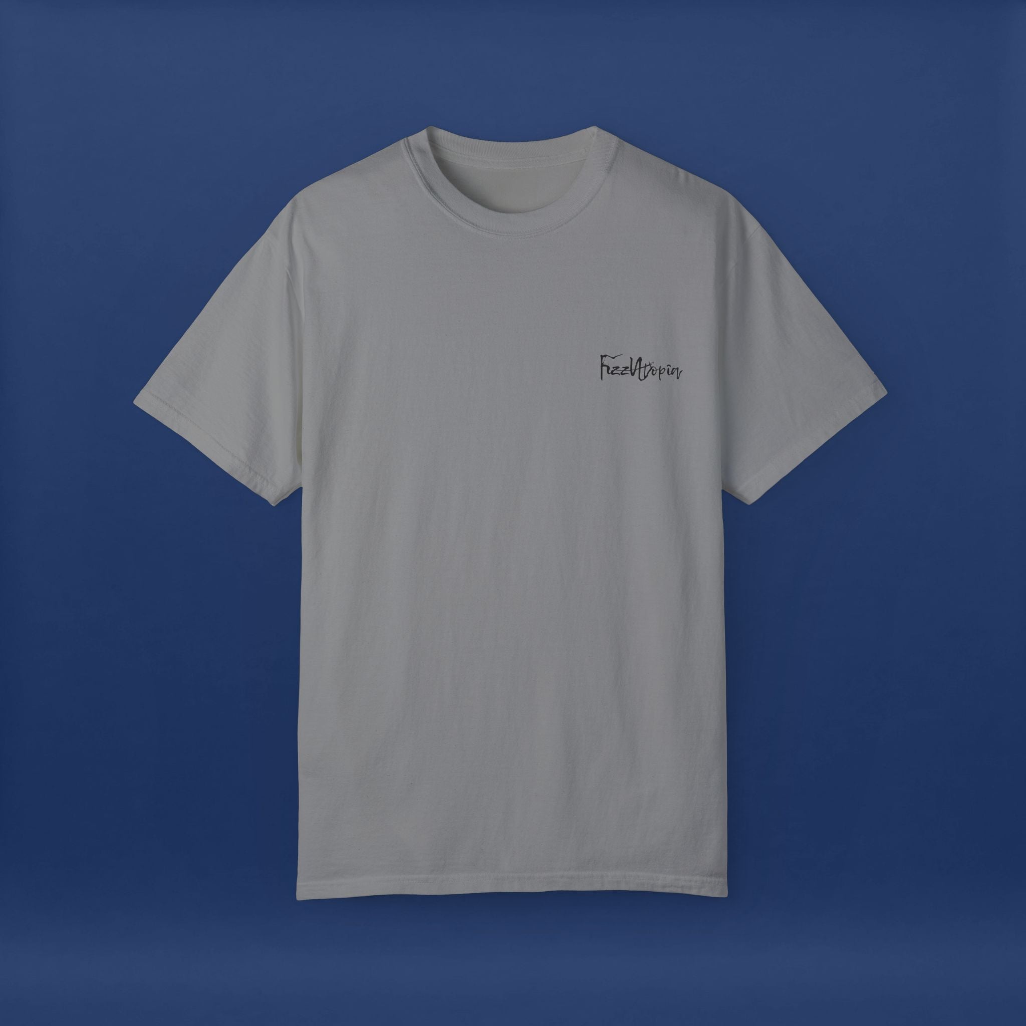 Digital Distortion Typography- Summer Short Sleeve Graphic Tee for Men & Women