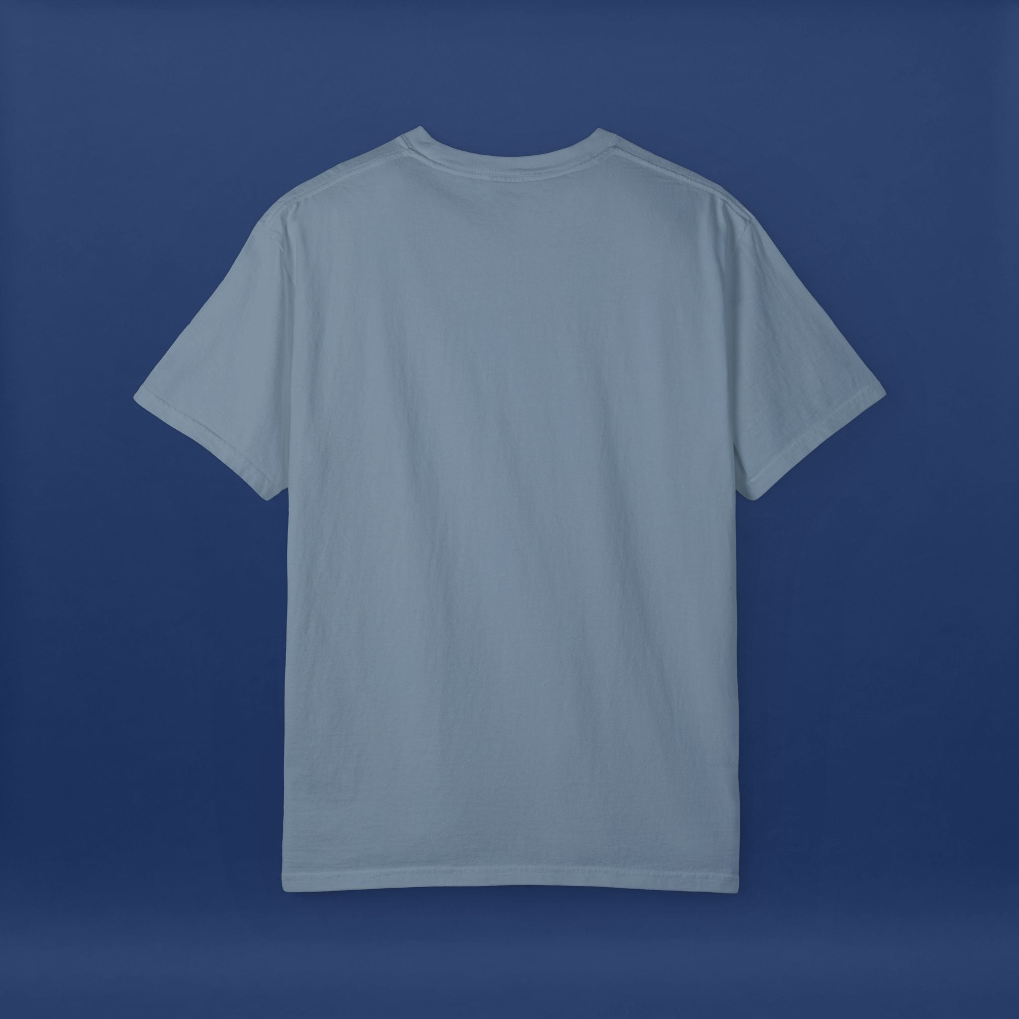 Cross Idol Sculpture Lettering T-Shirt - Summer Short Sleeve Graphic Tee for Men & Women