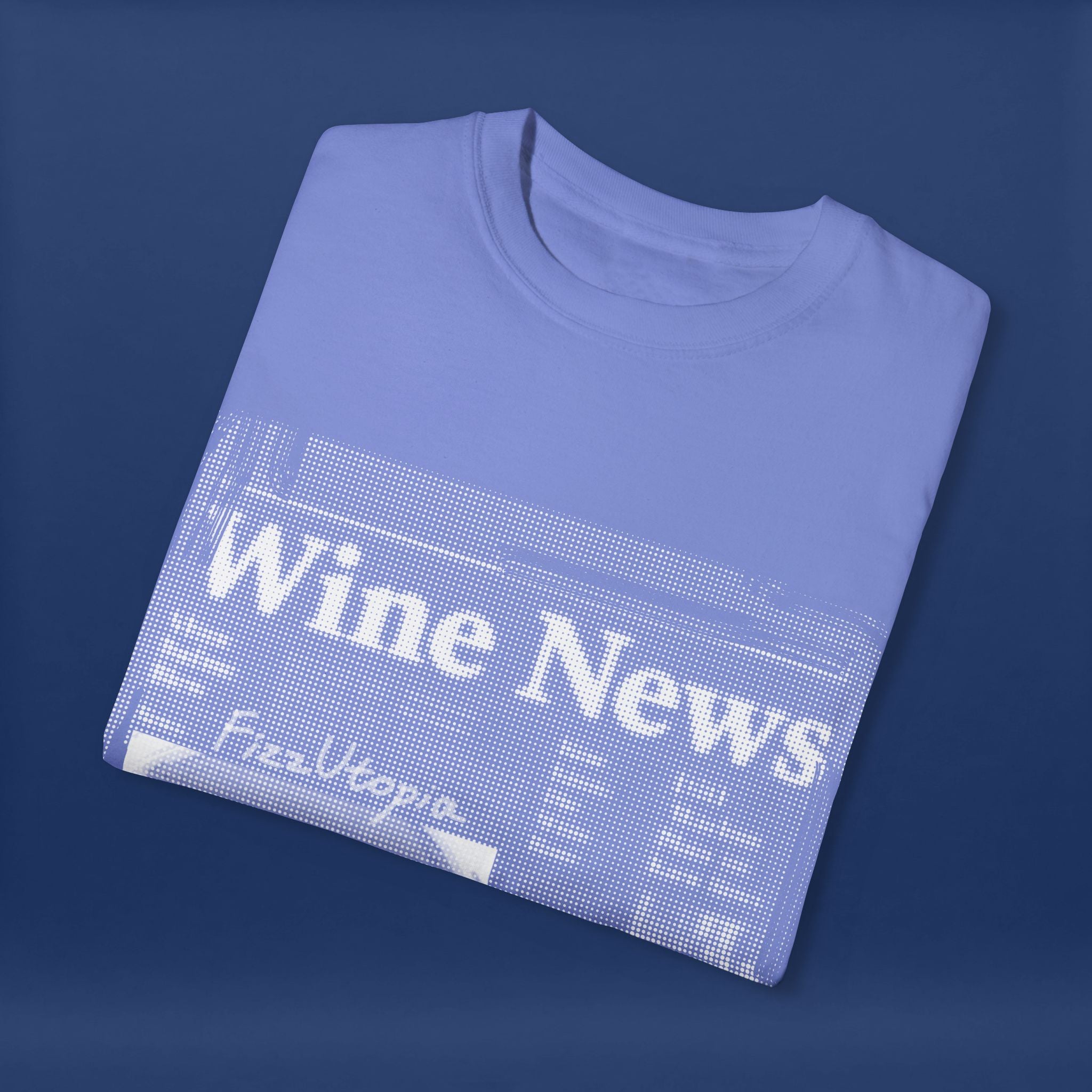 wine news - Summer Short Sleeve Graphic Tee for Men & Women（white）