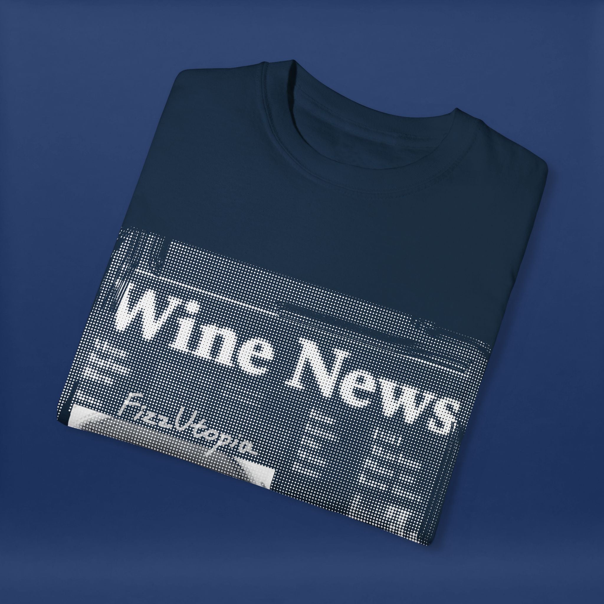 wine news - Summer Short Sleeve Graphic Tee for Men & Women（white）