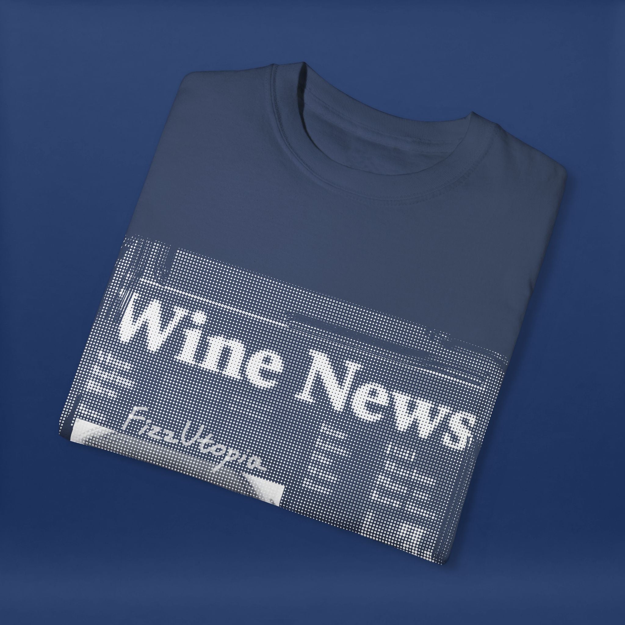 wine news - Summer Short Sleeve Graphic Tee for Men & Women（white）
