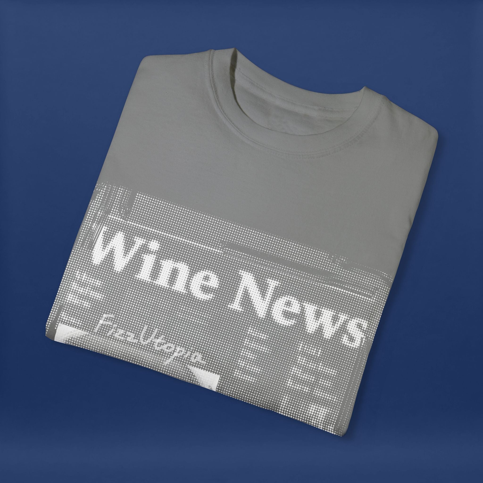 wine news - Summer Short Sleeve Graphic Tee for Men & Women（white）