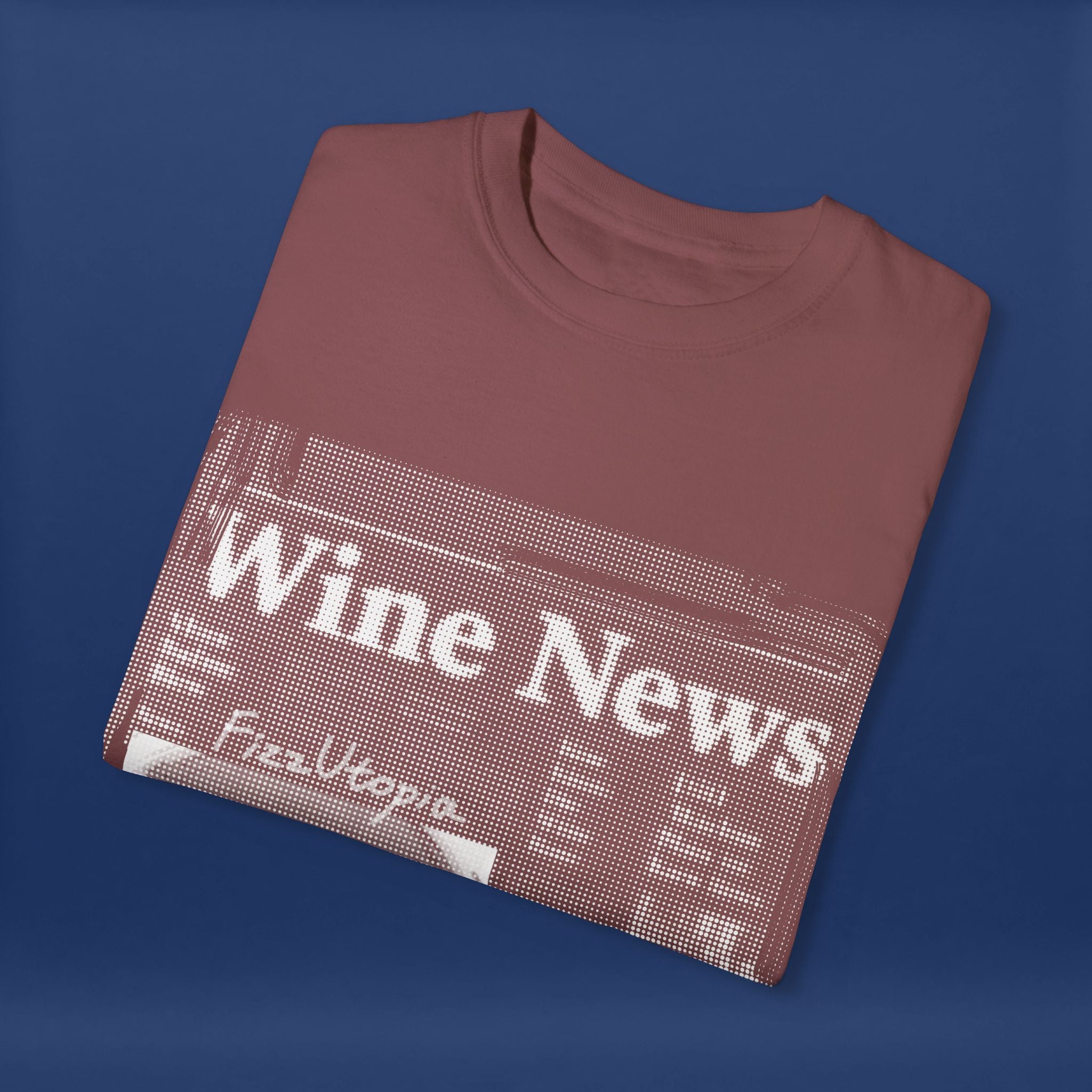 wine news - Summer Short Sleeve Graphic Tee for Men & Women（white）