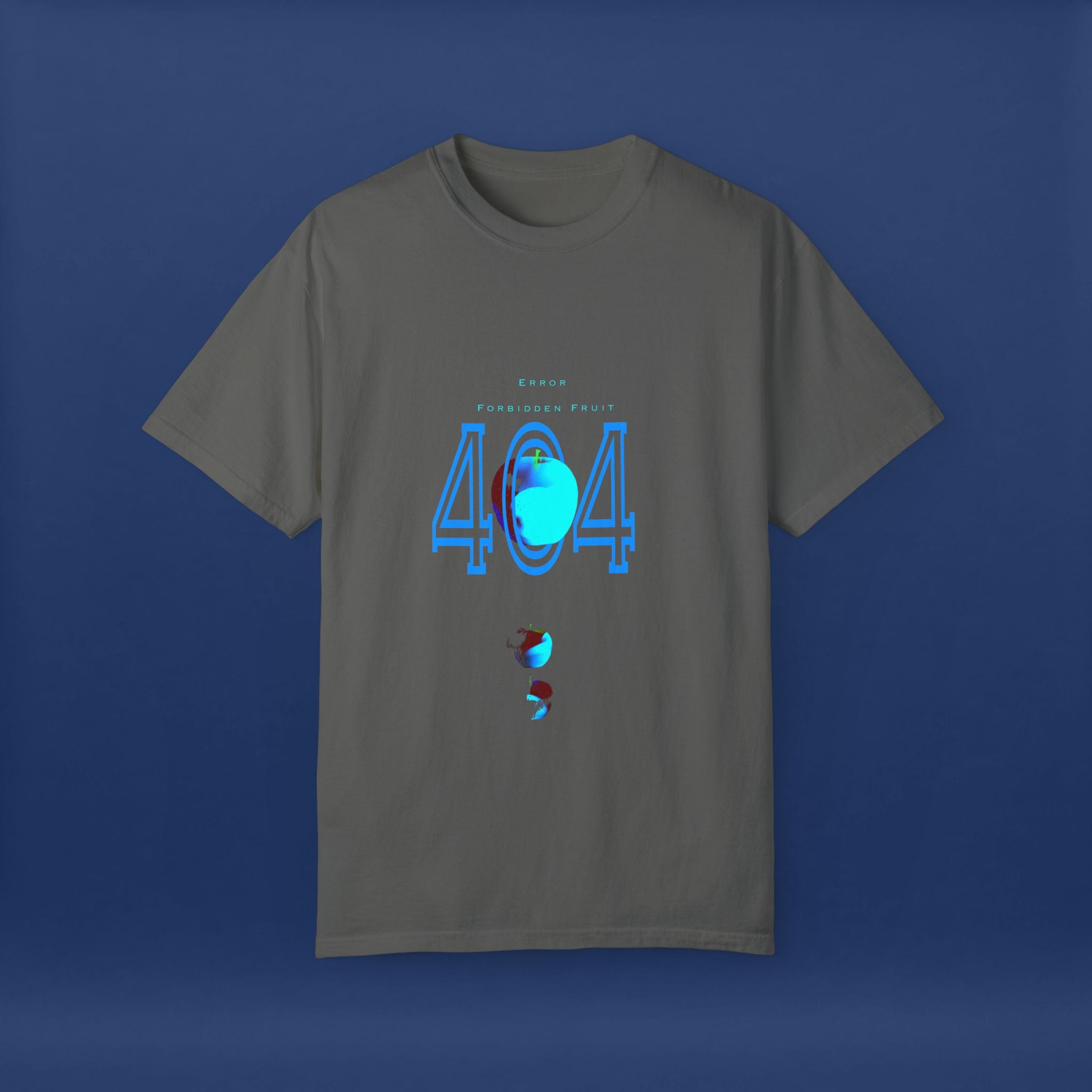 404apple T-Shirt - Summer Short Sleeve Graphic Tee for Men & Women