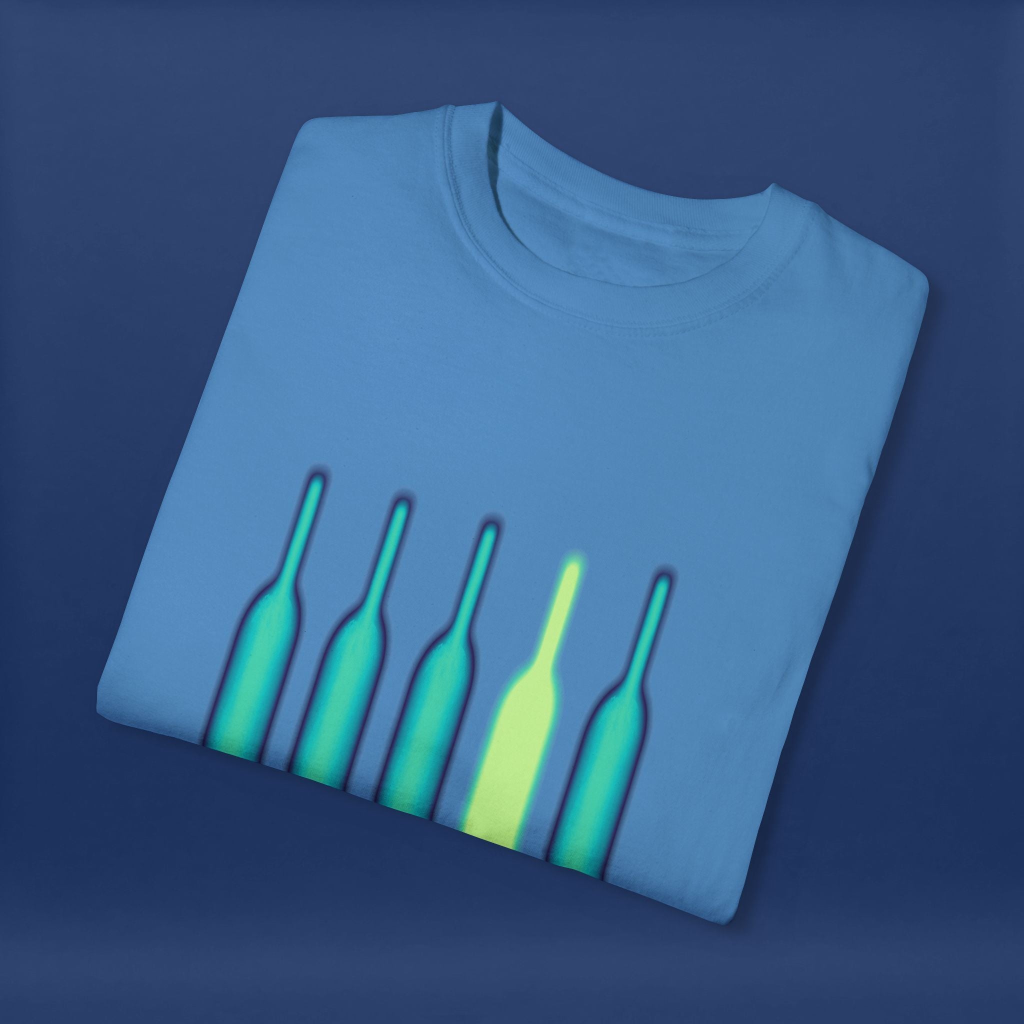 Cyberpunk Neon Vodka  Summer Short Sleeve Graphic Tee for Men & Women